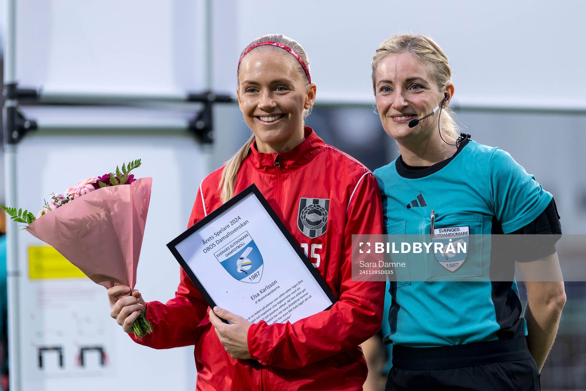 Brommapojkarnas Elsa Karlsson tilldelas ”Årets spelare”