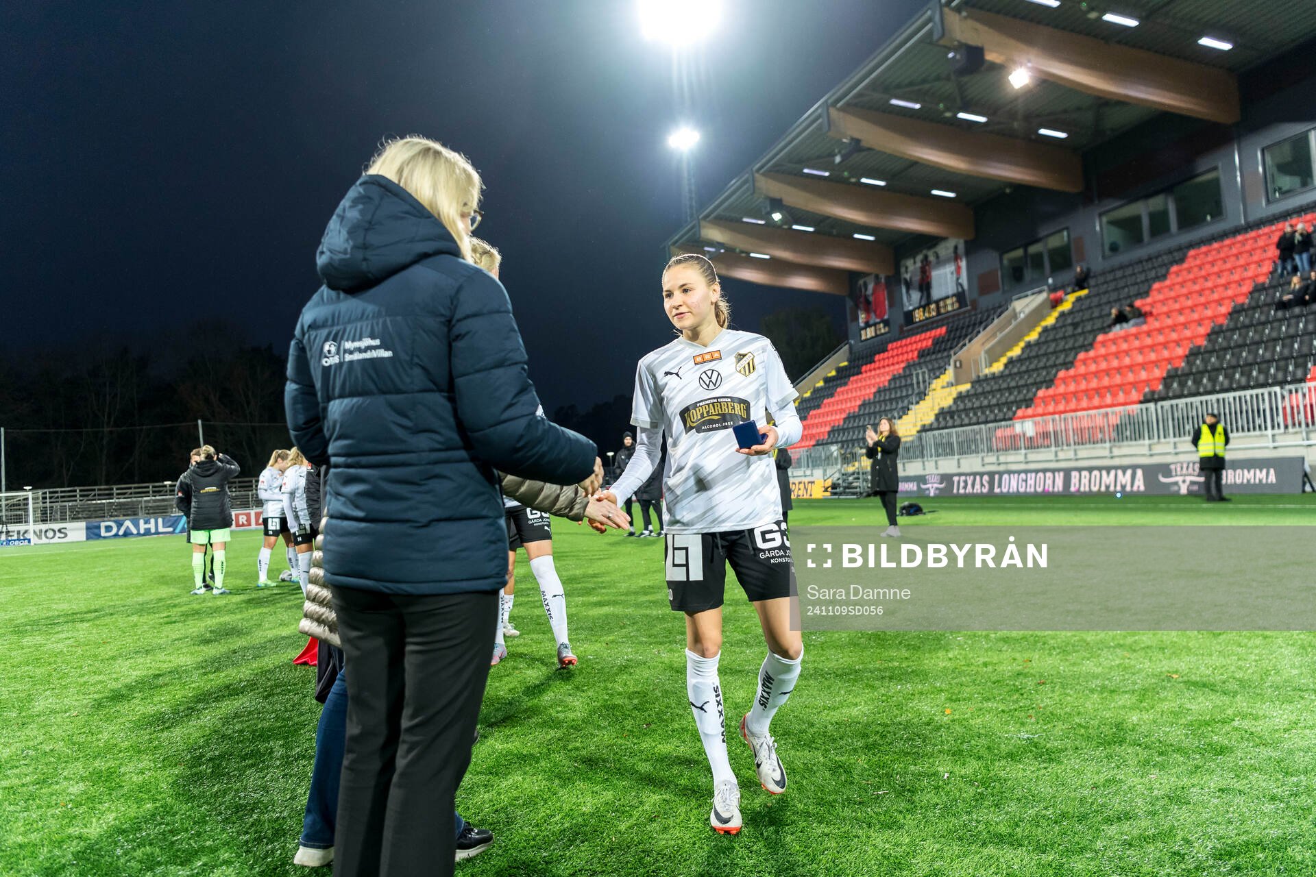 Häckens Katariina Kosola tilldelas silvermedalj