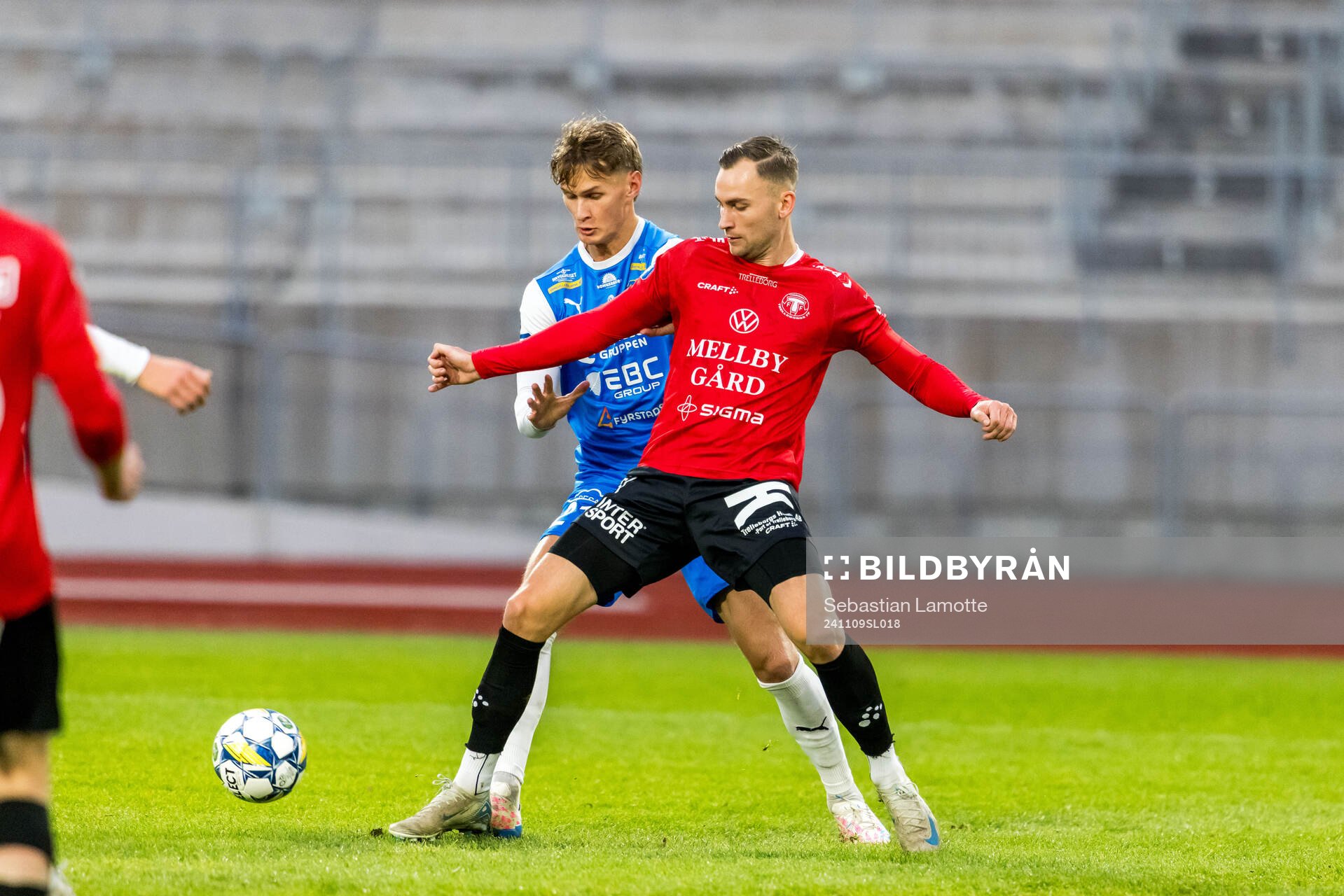 Oddevolds Alexander Almqvist och Trelleborgs Filip Bohman
