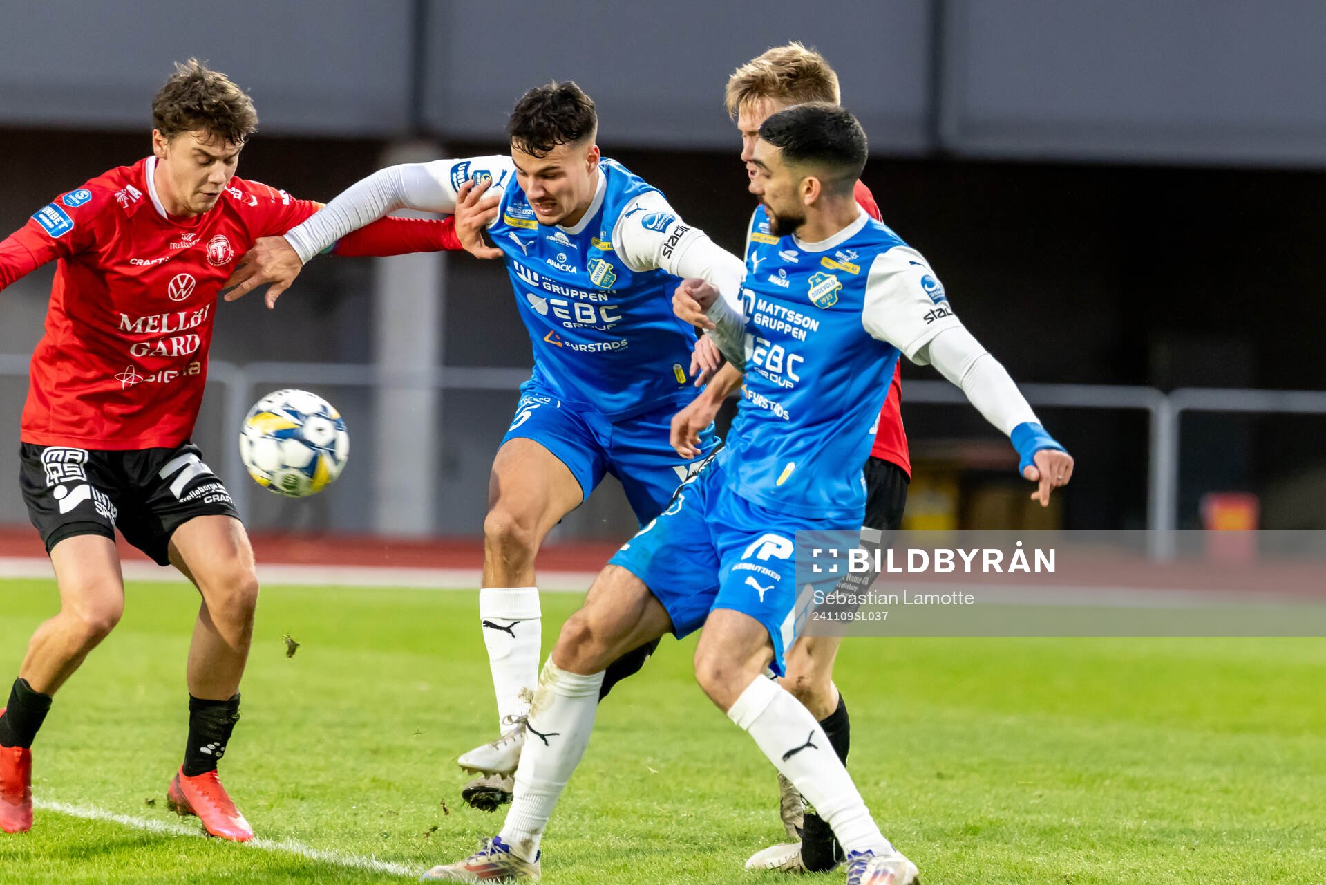 Trelleborgs Viktor Christiansson och Oddevolds Assad Al