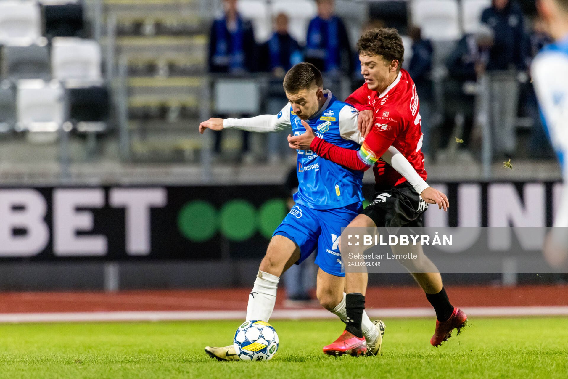 Oddevolds Oscar Iglicar Berntsson och Trelleborgs Viktor