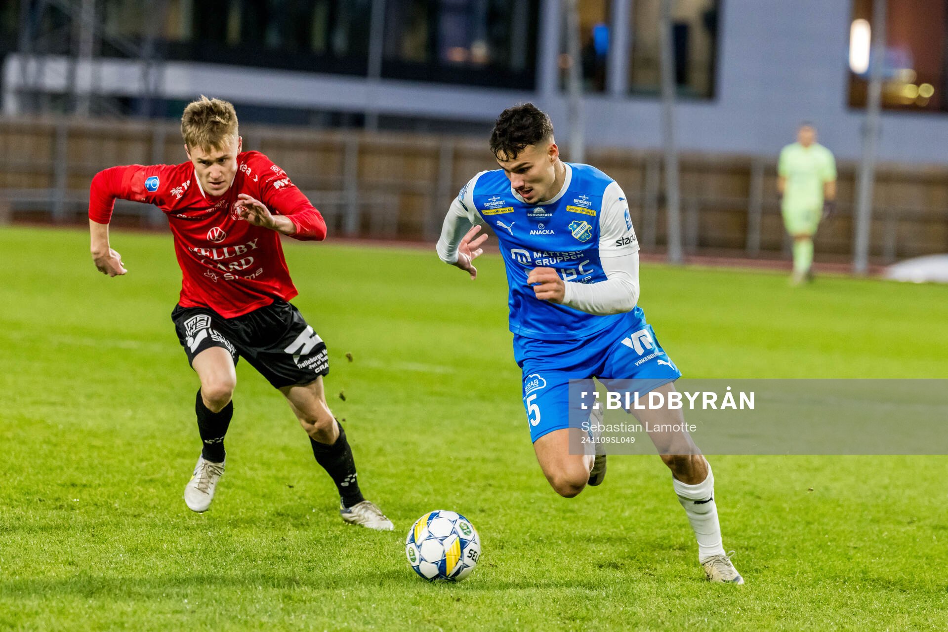 Oddevolds Assad Al Hamlawi och Trelleborgs Abbe Rehn