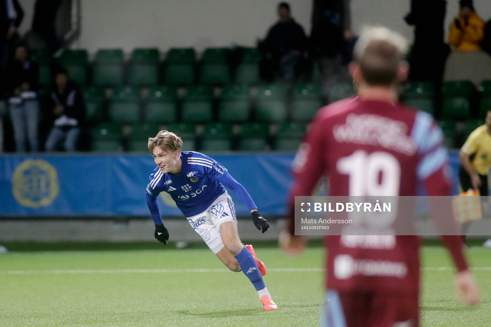 GIF Sundsvalls Marcus Burman jublar