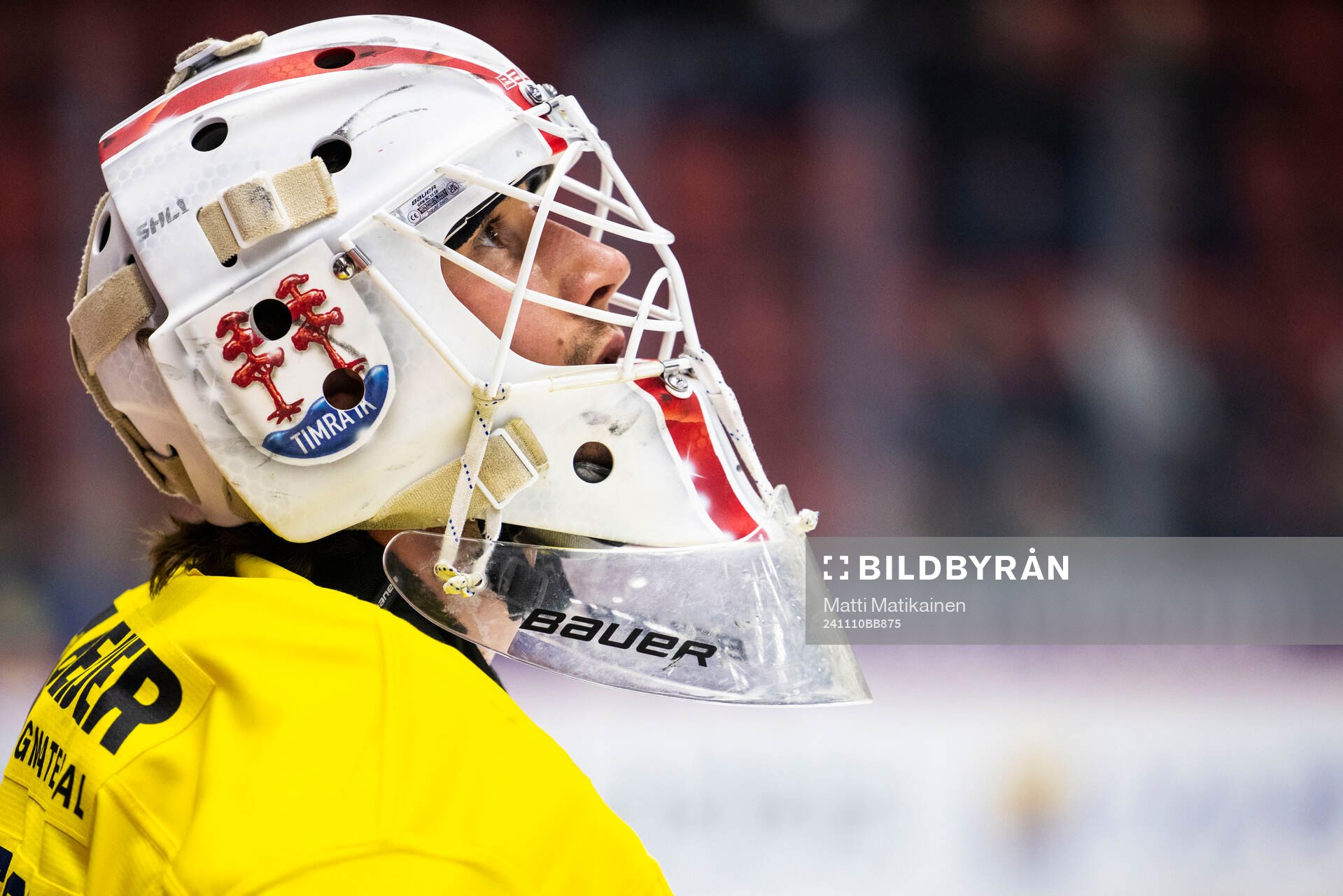 goalkeeper Jacob Johansson of Sweden