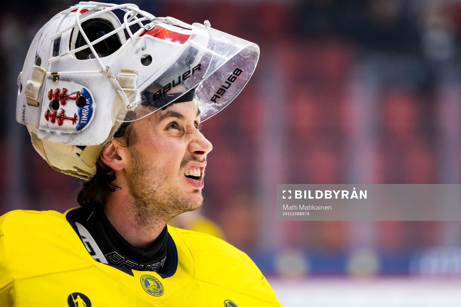 goalkeeper Jacob Johansson of Sweden