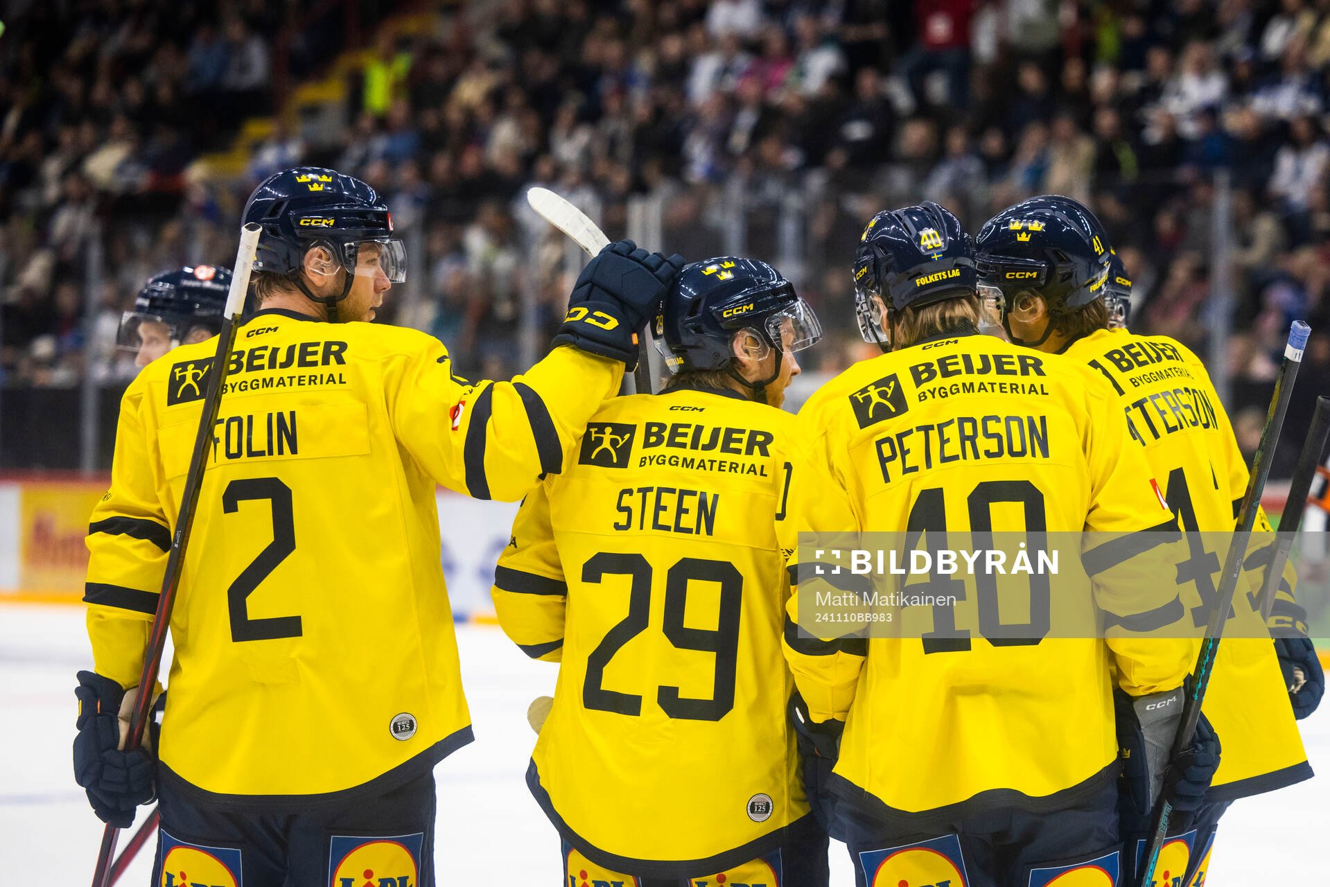Oskar Steen of Sweden celebrates