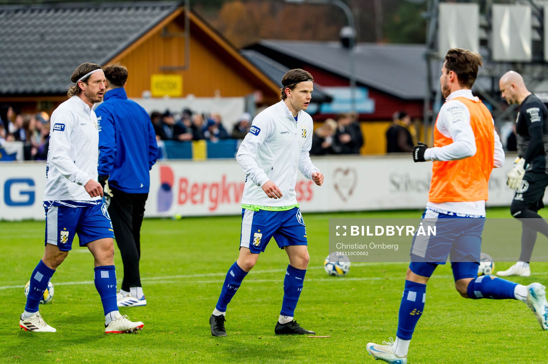 IFK Göteborgs Gustav Svensson och Kolbeinn Thordarson