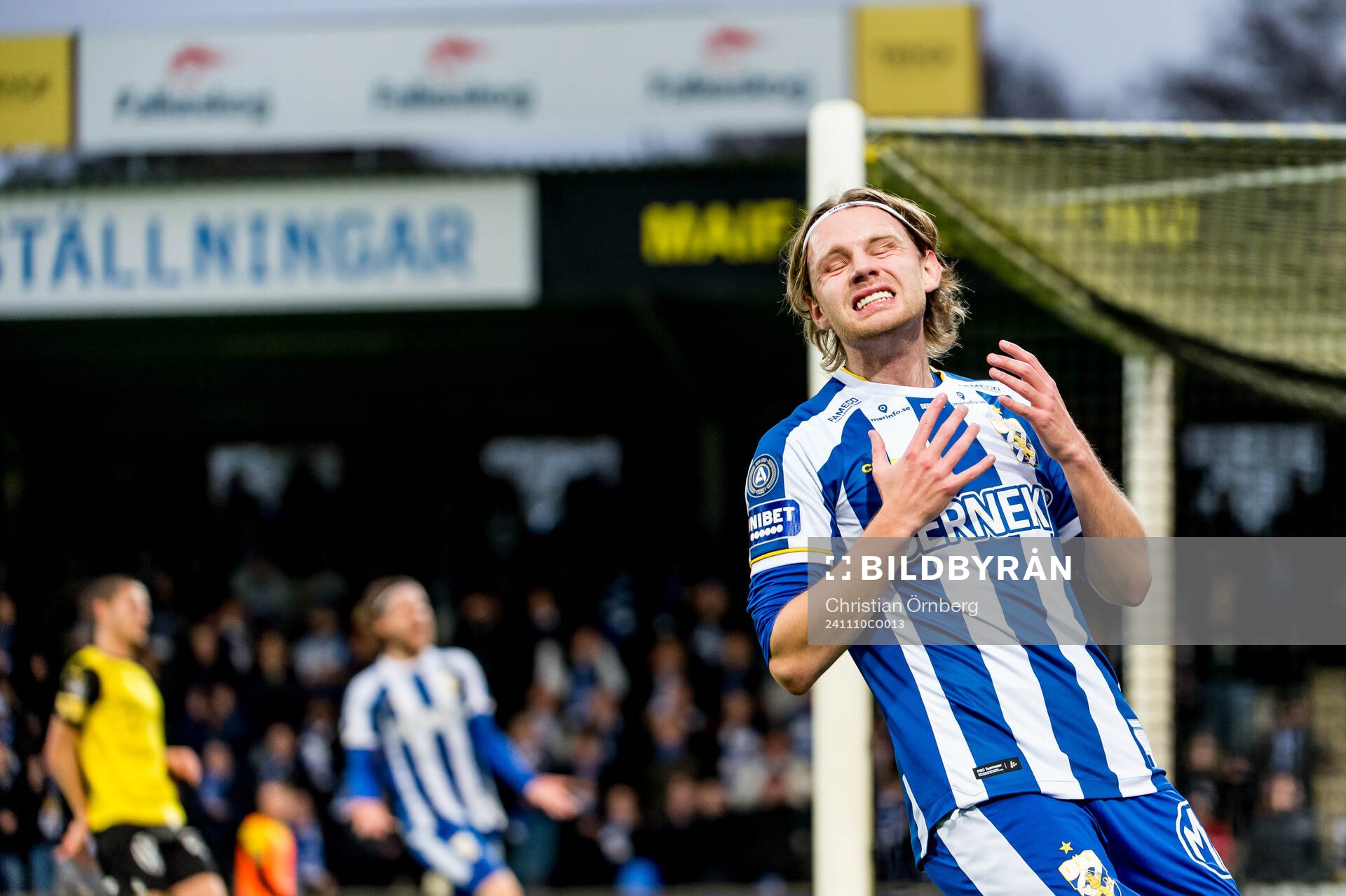 IFK Göteborgs Oscar Pettersson deppar