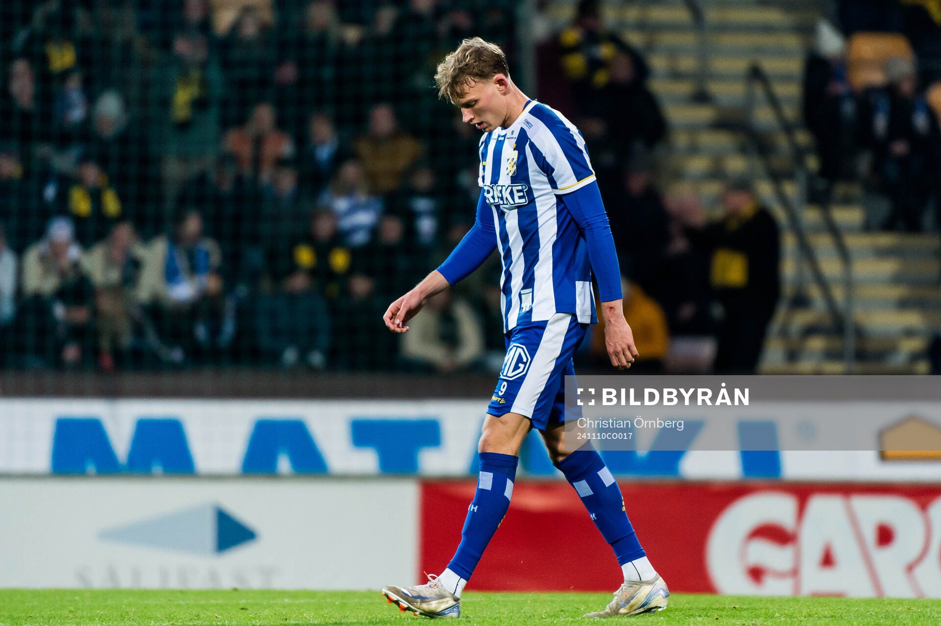 IFK Göteborgs Laurs Skjellerup deppar