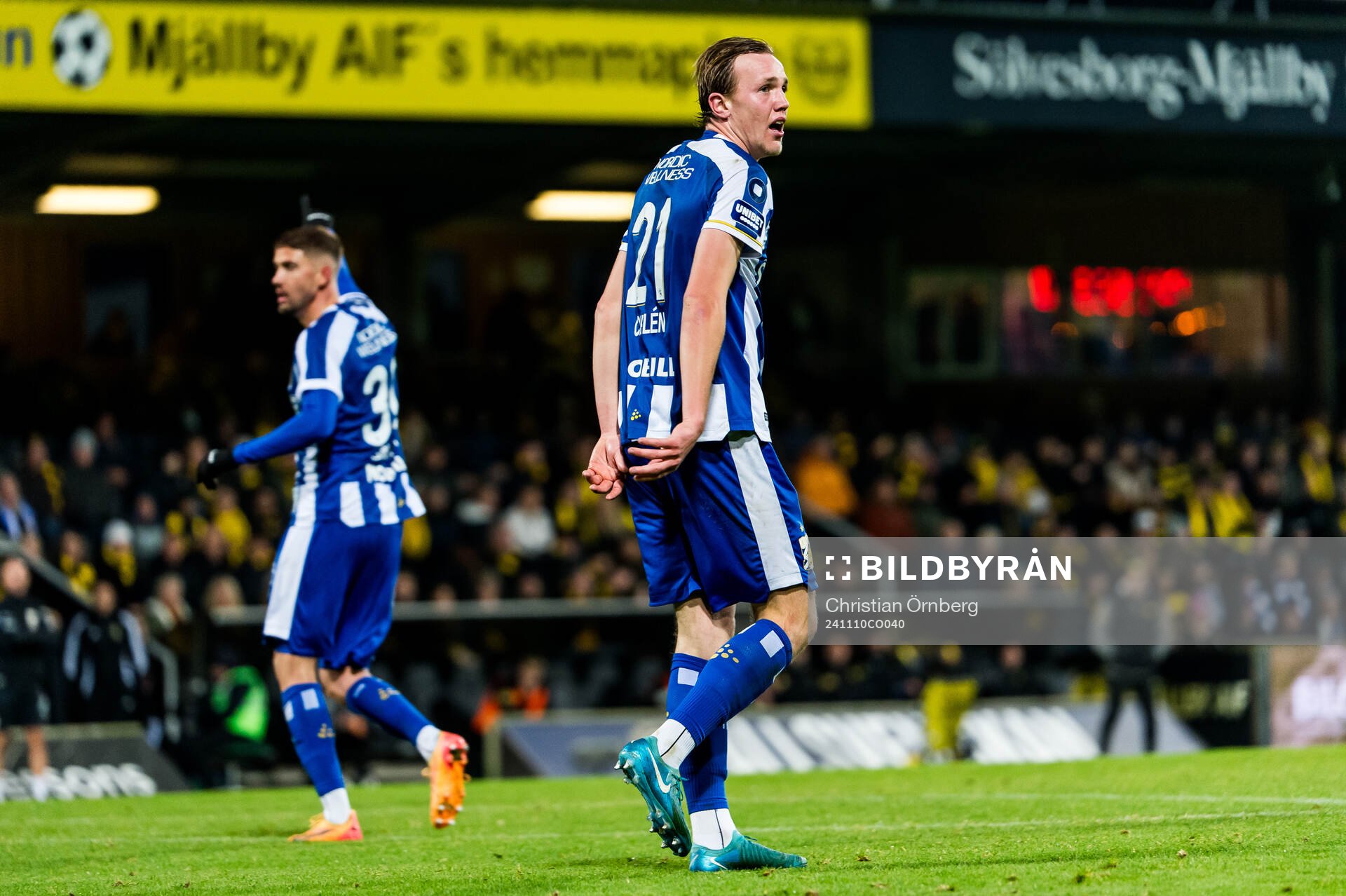 IFK Göteborgs Adam Carlén deppar