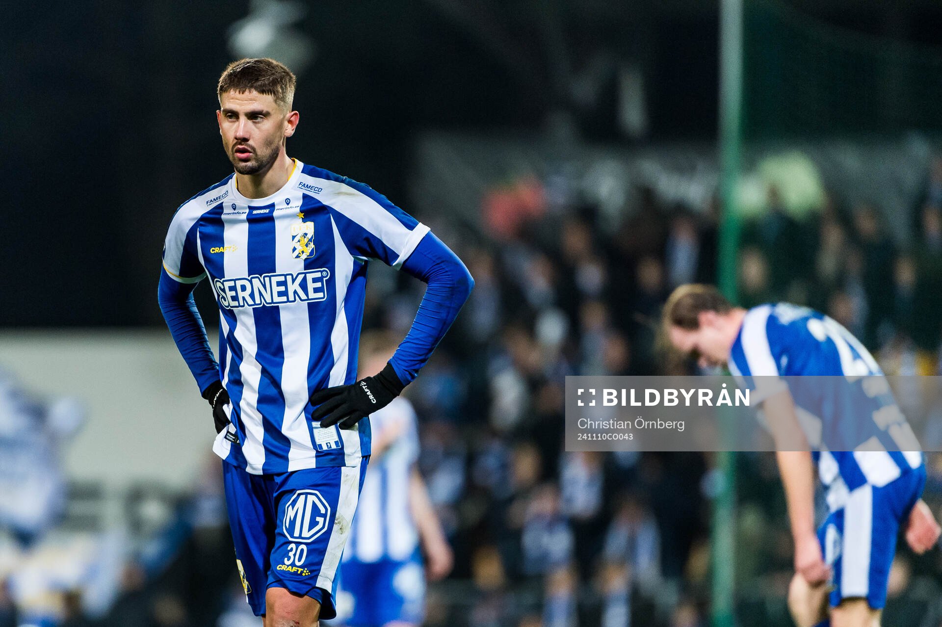IFK Göteborgs Ramon Pascal Lundqvist deppar