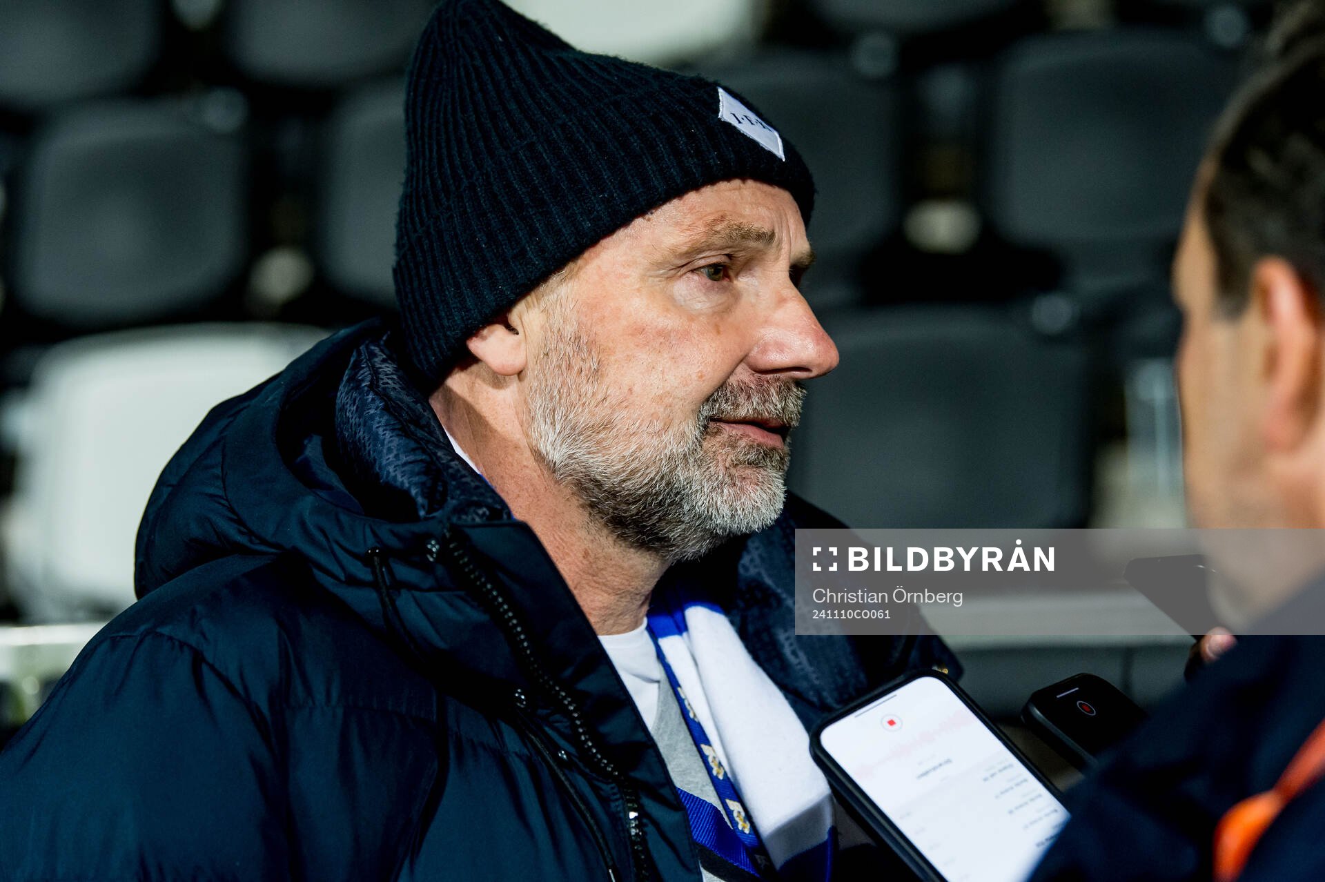 Under fotbollsmatchen i Allsvenskan mellan Mjällby och IFK