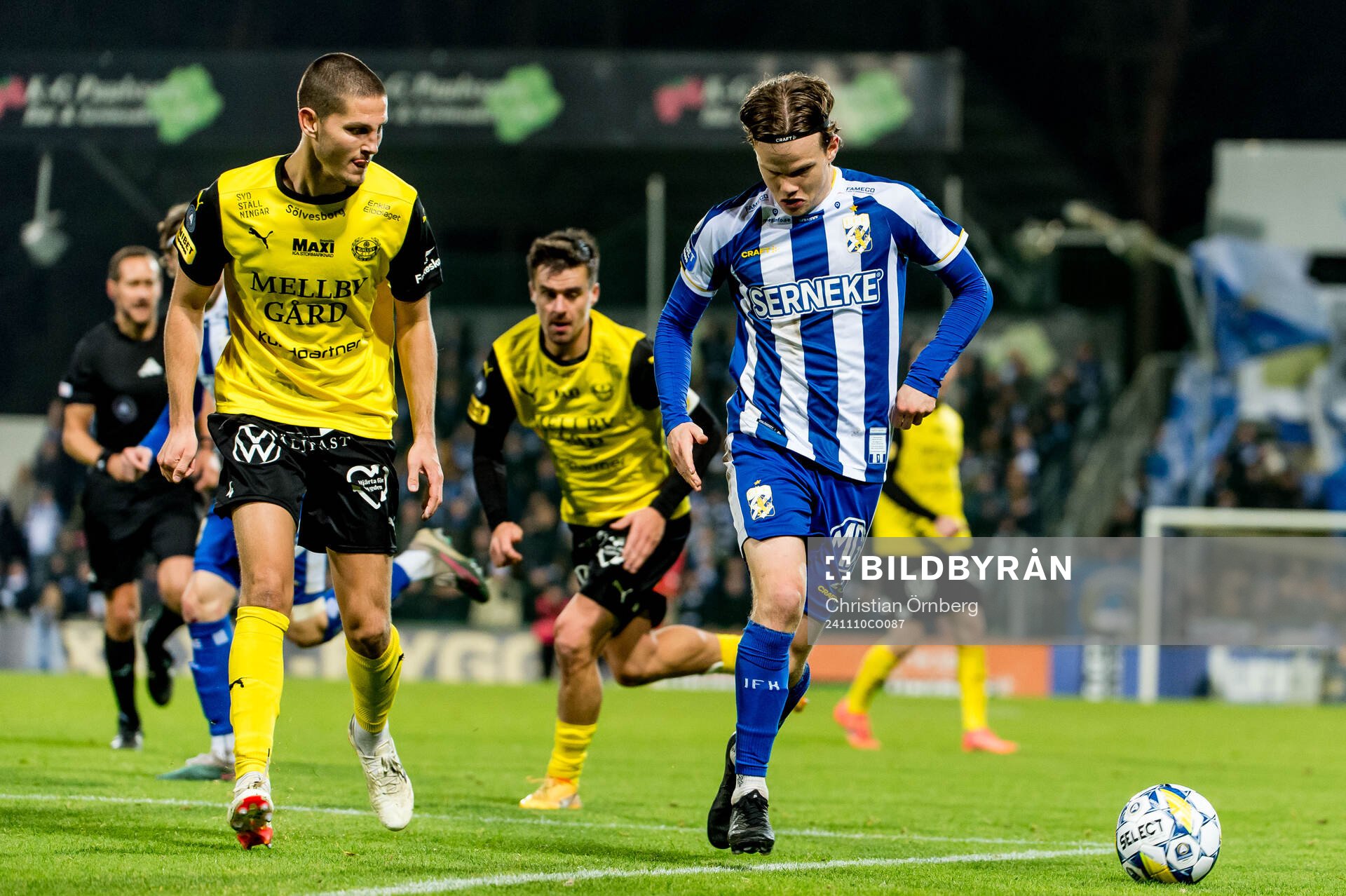 Mjällbys Rasmus Wikström och IFK Göteborgs Kolbeinn