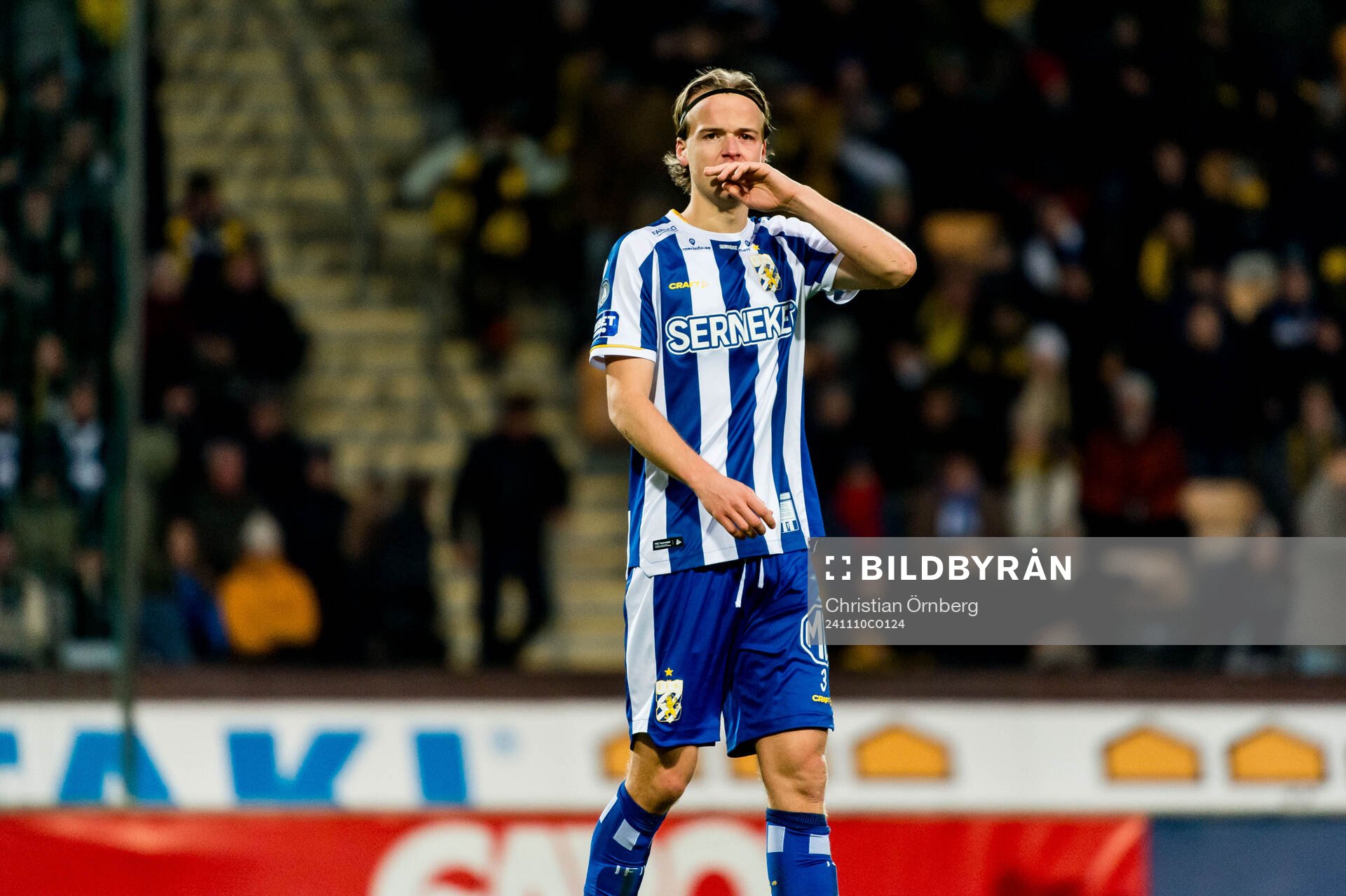 IFK Göteborgs August Erlingmark deppar