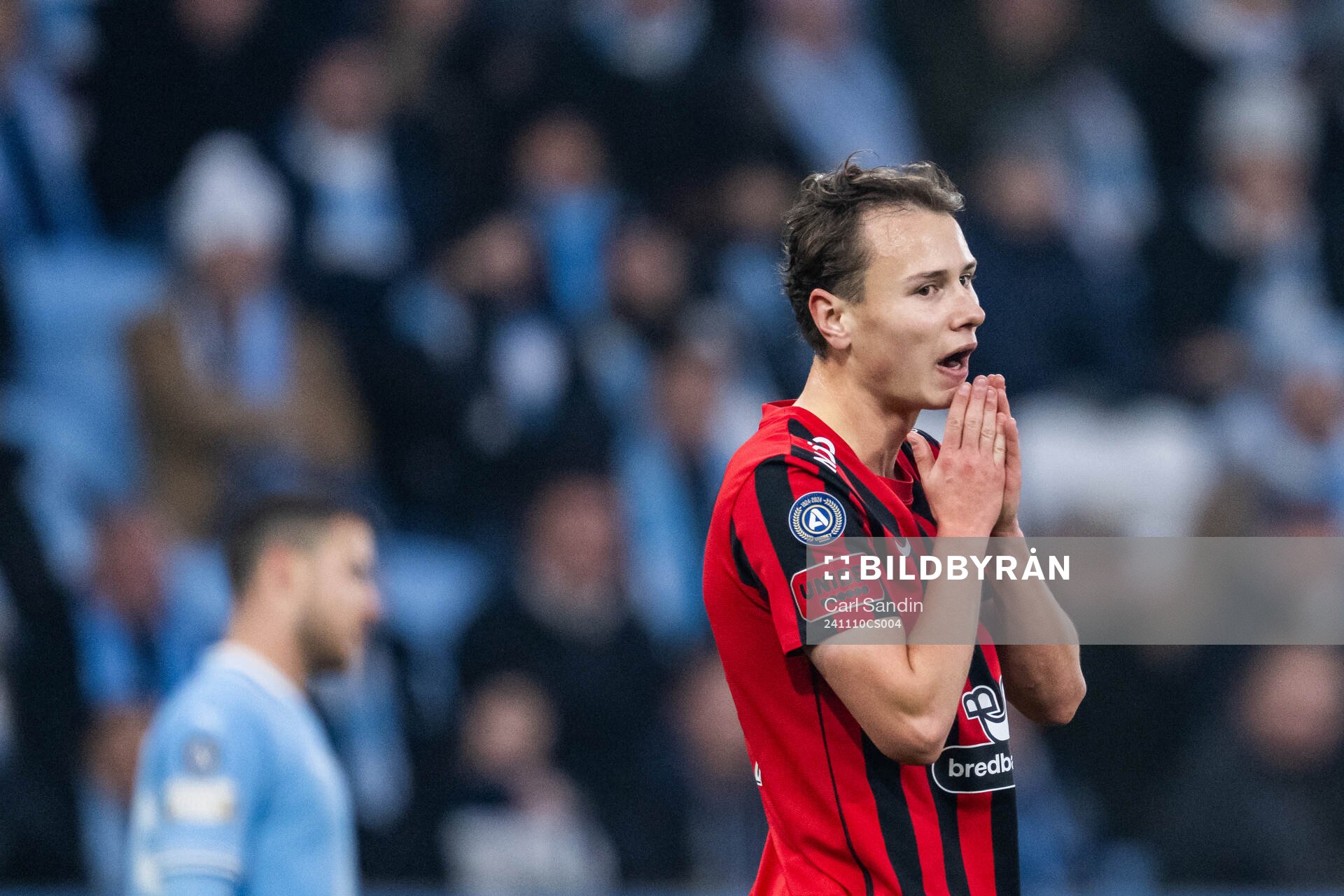 Brommapojkarnas Alex Timossi Andersson deppar
