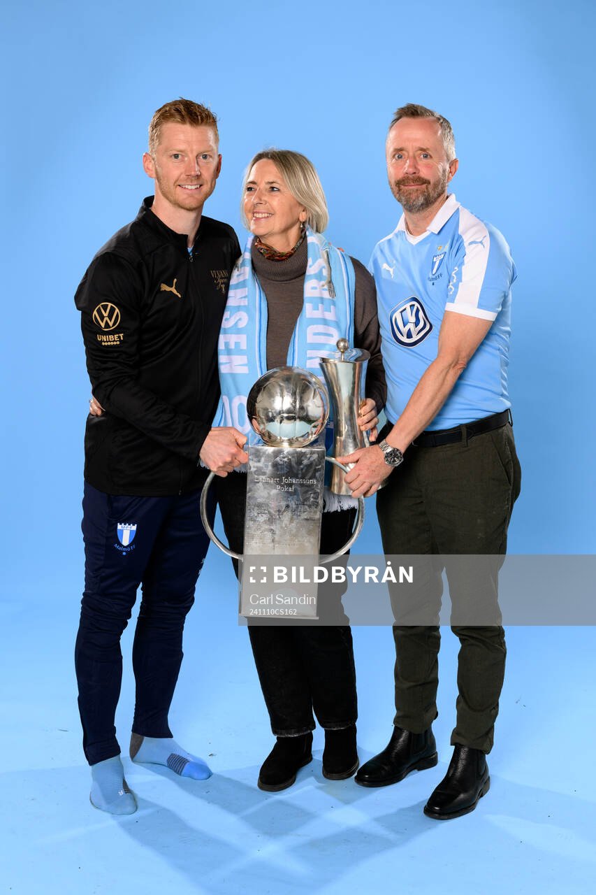 Malmö FFs Anders Christiansen med familj