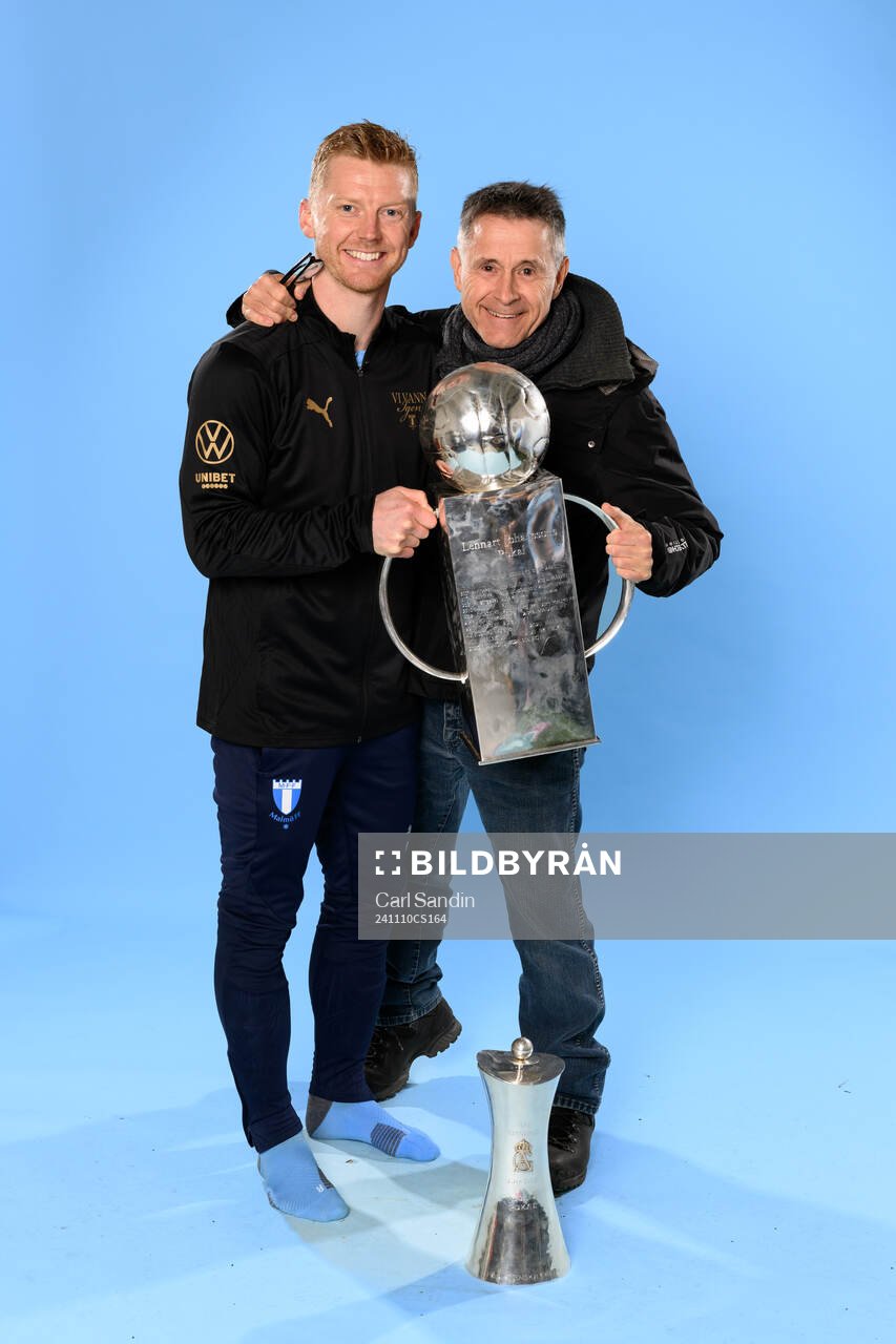 Malmö FFs Anders Christiansen med familj