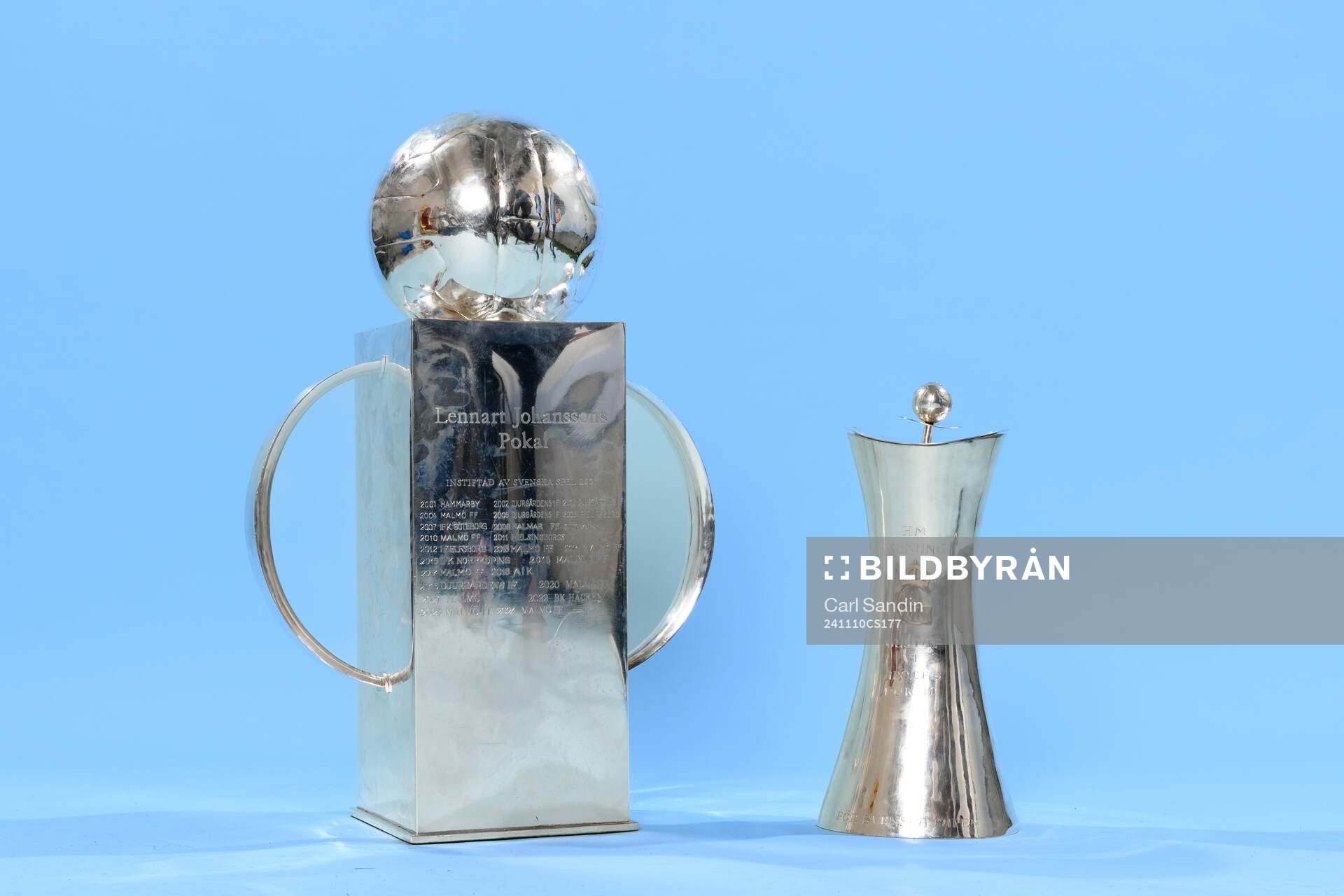 Lennart Johanssons pokal och Gustaf VI Adolfs pokal