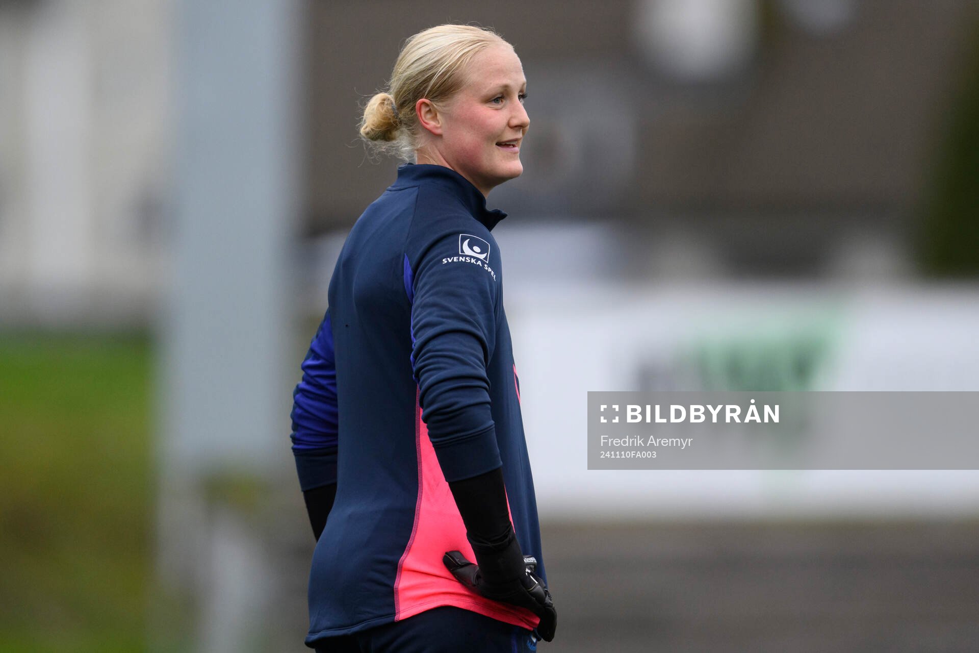 Malmö FFs målvakt målvakt Kathrine Østergaard Larsen