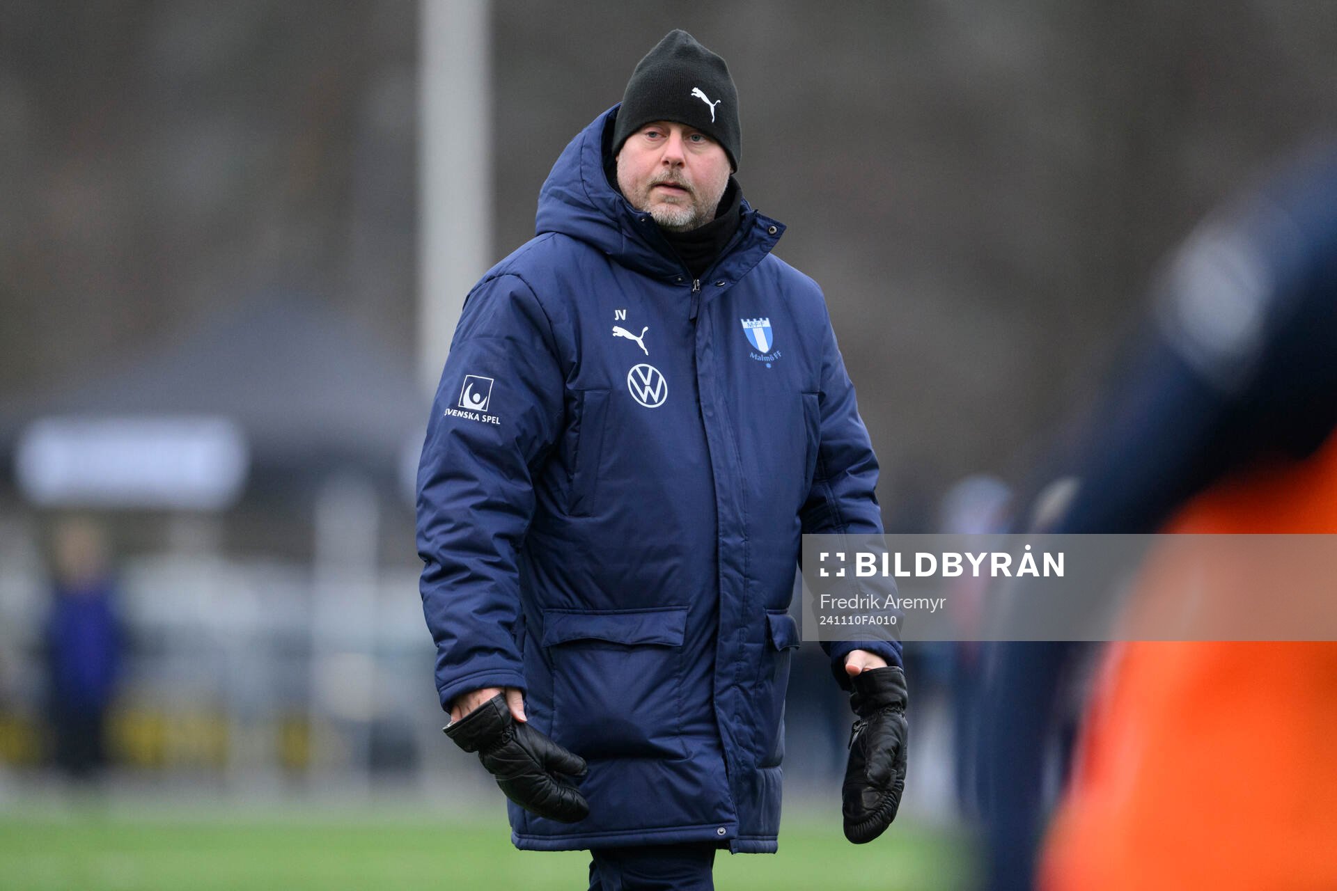 Malmö FFs tränare Jonas Valfridsson