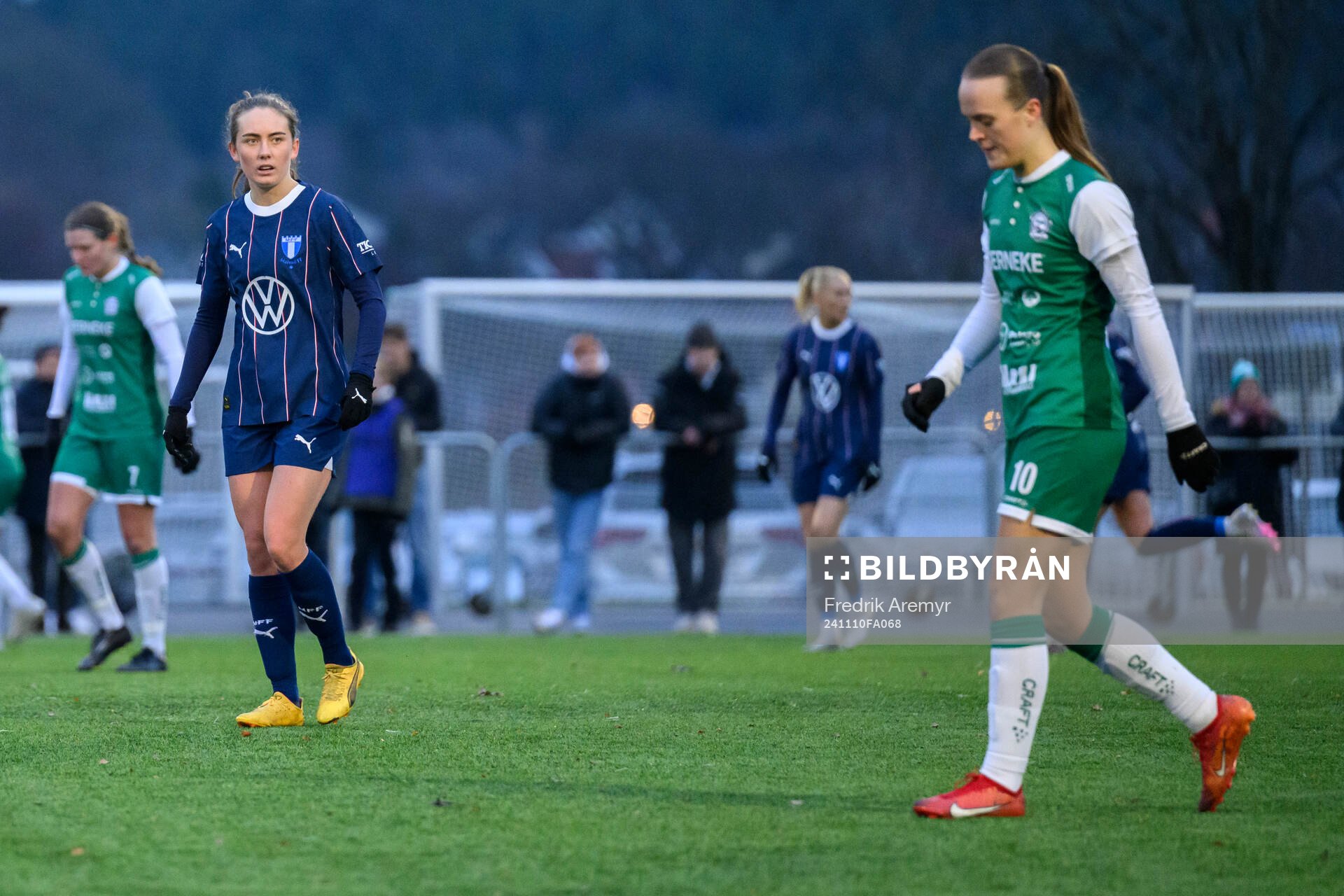 Malmö FFs Matilda Eriksson Kristell och Alingsås Alma