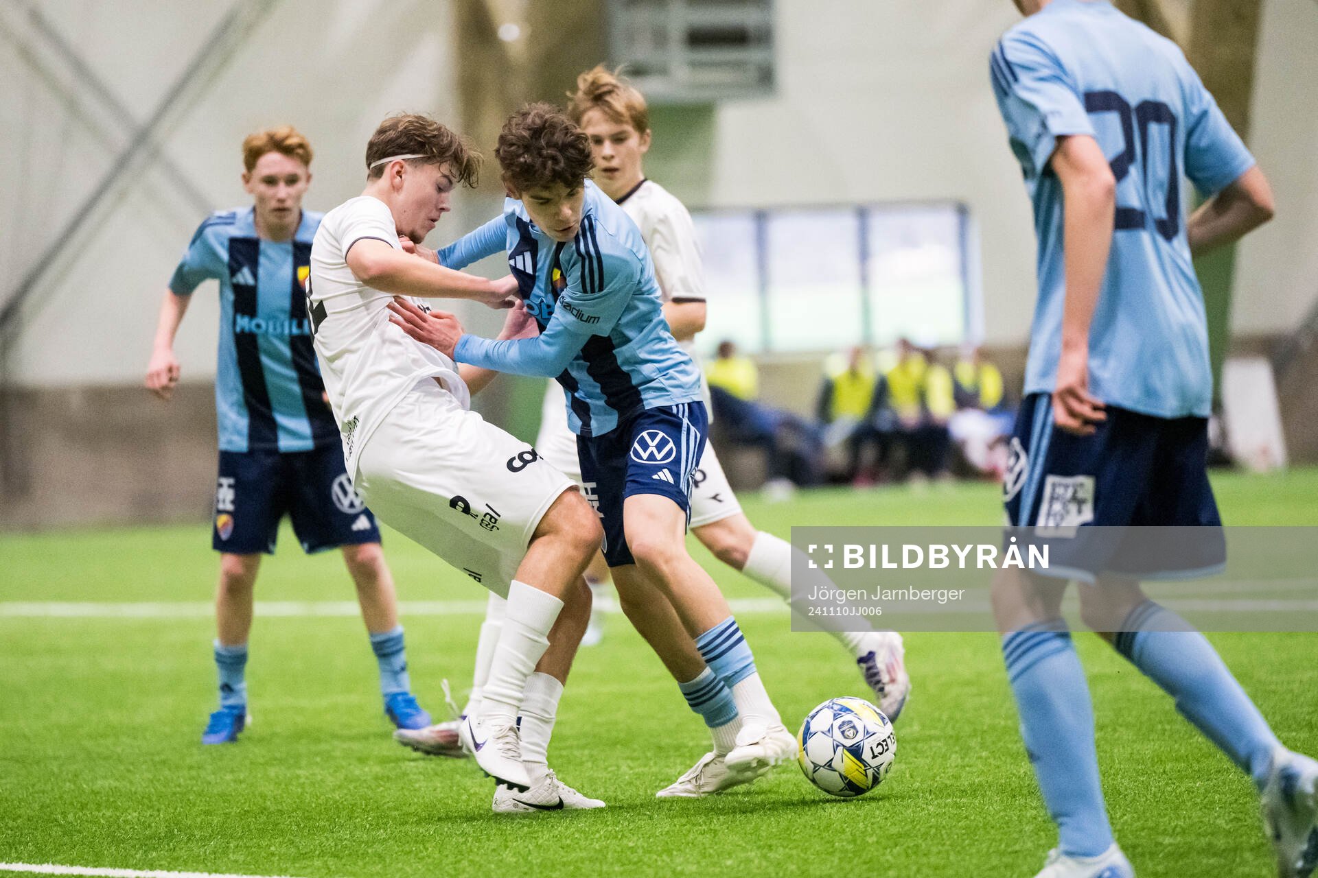 Vikings Sander Dahle och Djurgårdens Alexander Lindgren