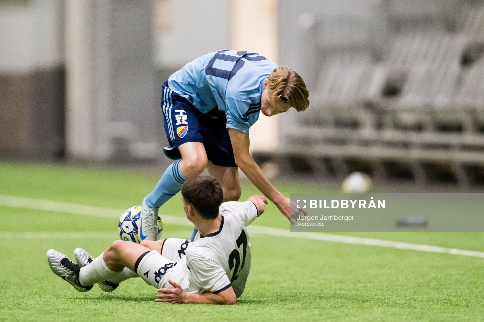 Vikings Dennis Gjose Monsvik och Djurgårdens Melker