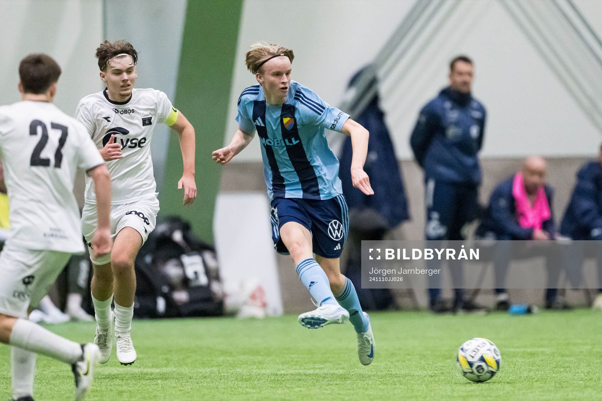 Och under bronsmatchen i Skandinaviska Mästerskapen mellan