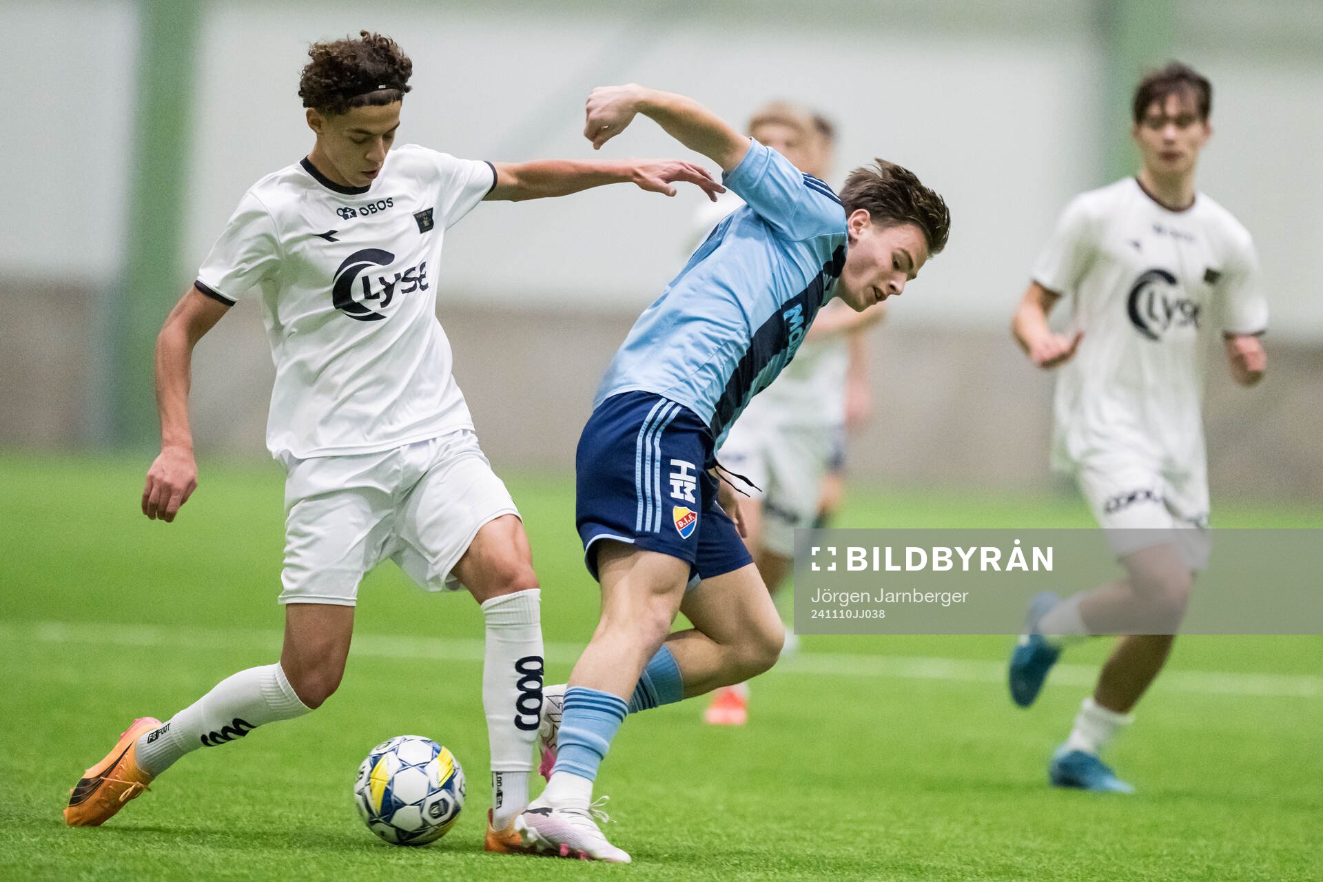 Vikings Elias Dahman och Djurgårdens Mille Selander