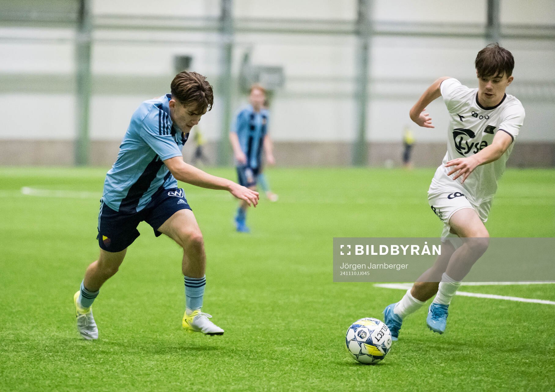 Djurgårdens Mian Lalic och Vikings Ali Abdul Rahim