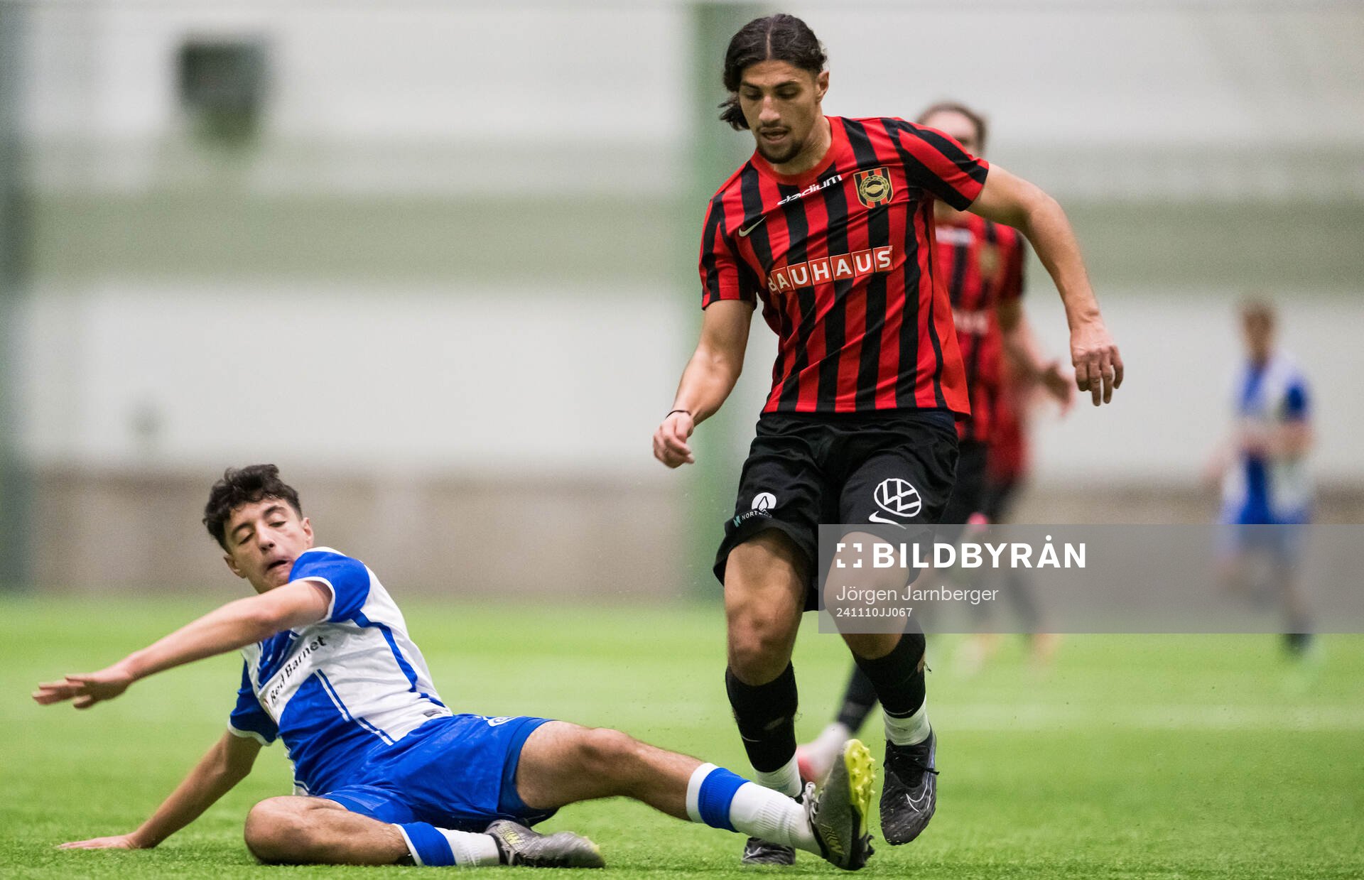 Odenses Sebastian Mørk och Brommapojkarnas Leart Krasniqi