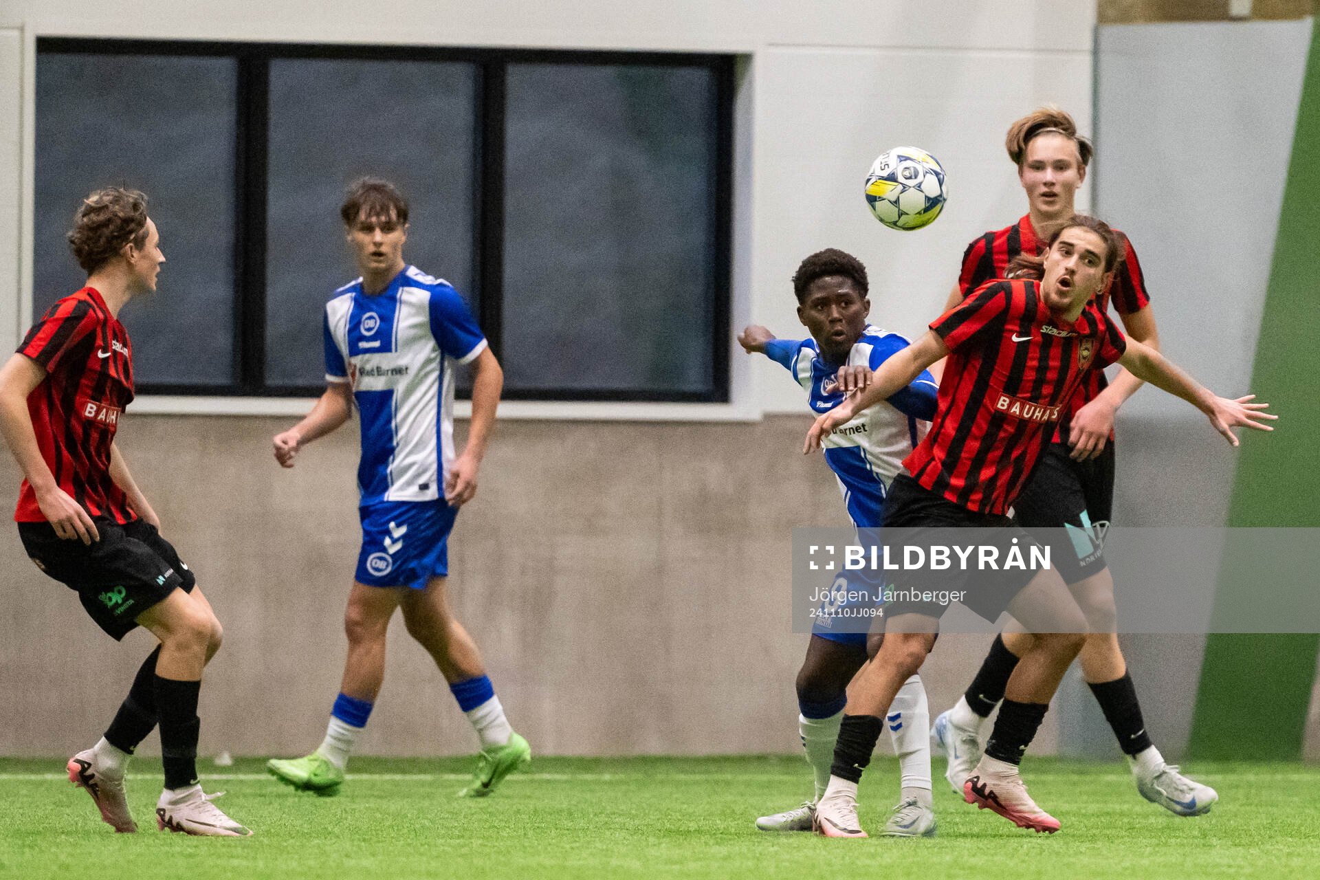 Odenses Delphen Bitute och Brommapojkarnas Leart Krasniqi