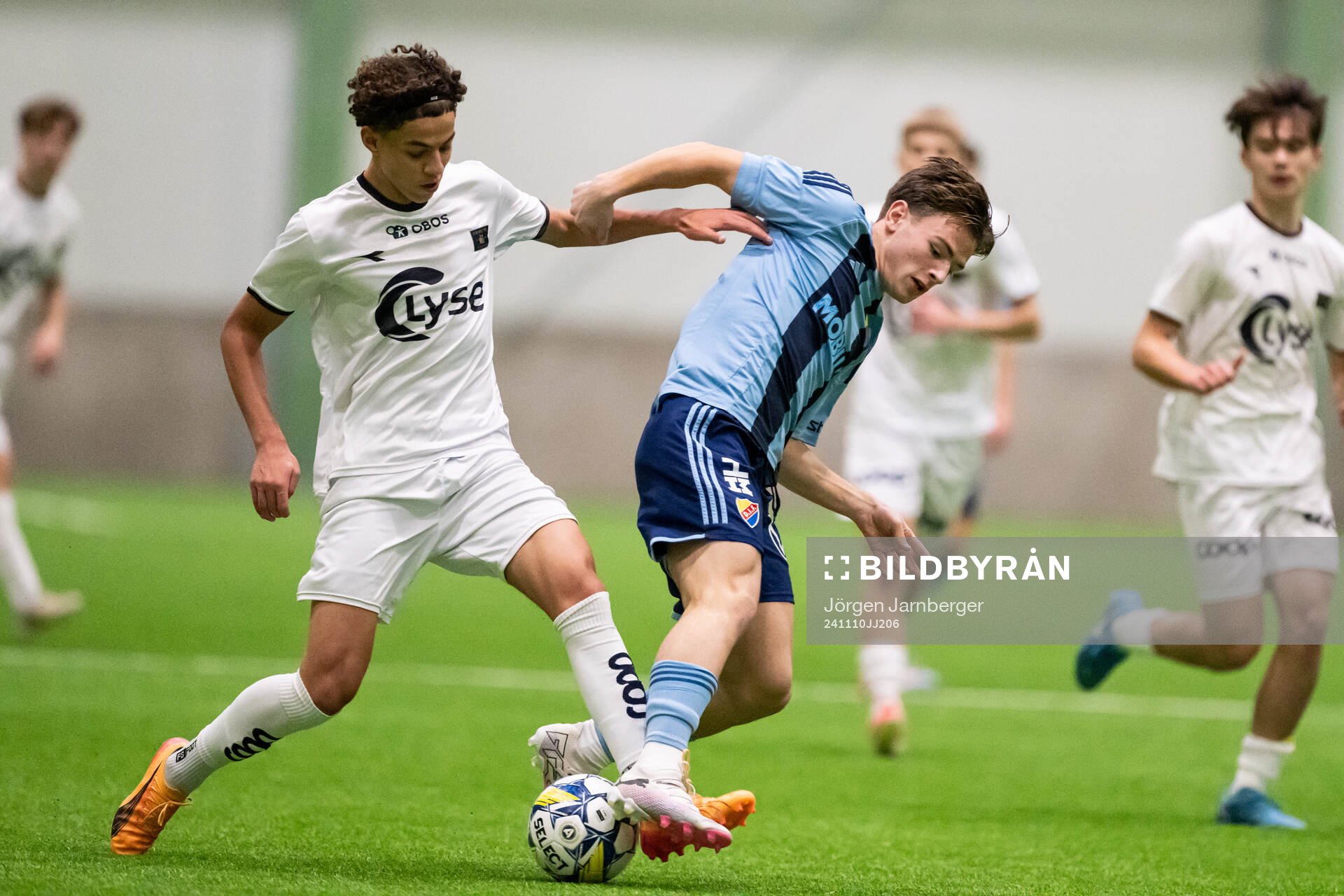 Vikings Elias Dahman och Djurgårdens Mille Selander