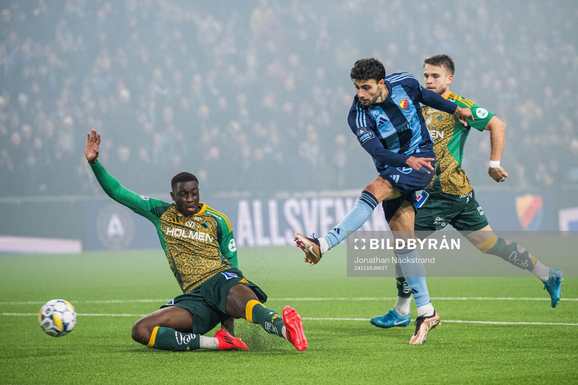 Djurgårdens Deniz Hummet gör 2-0