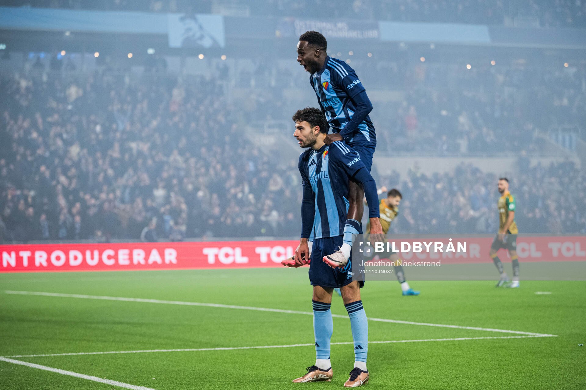 Djurgårdens Deniz Hummet jublar