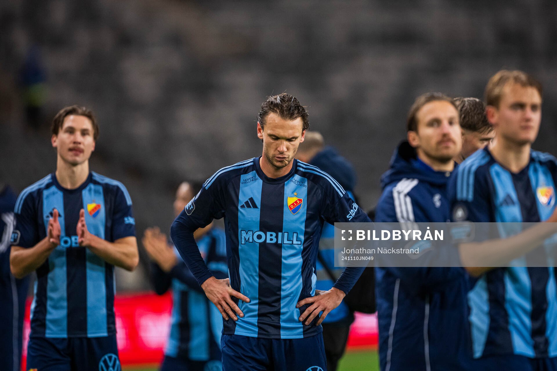 Djurgårdens Albin Ekdal deppar