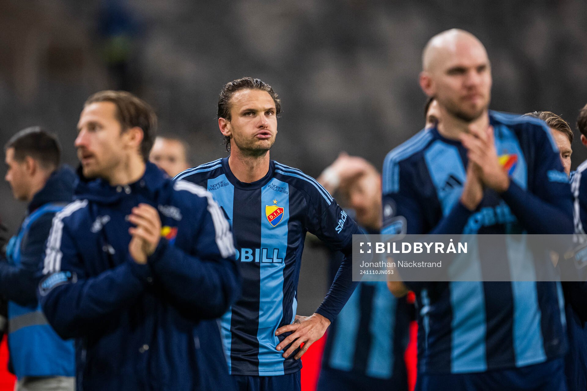 Djurgårdens Albin Ekdal deppar
