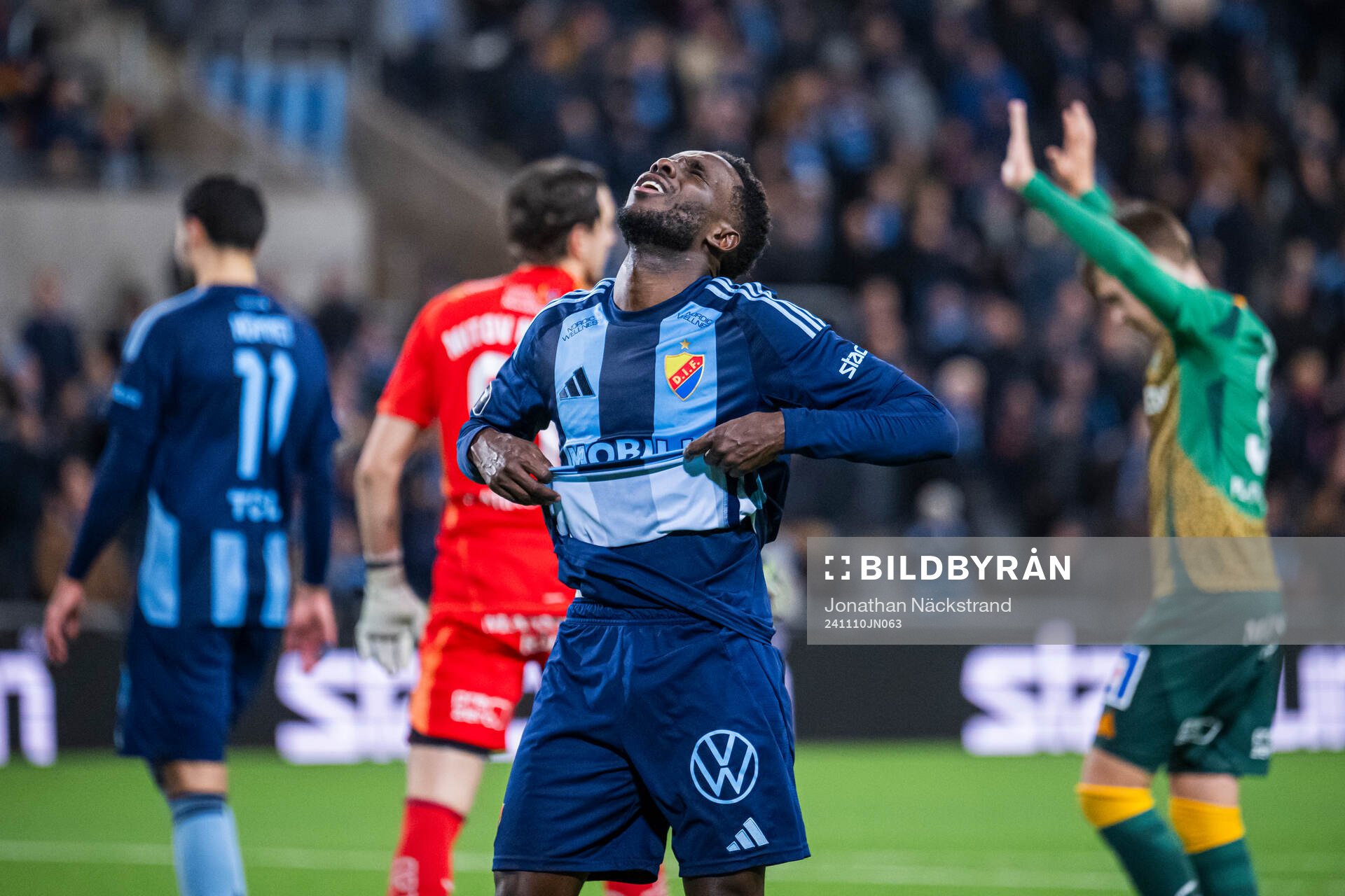 Djurgårdens Tokmac Nguen deppar