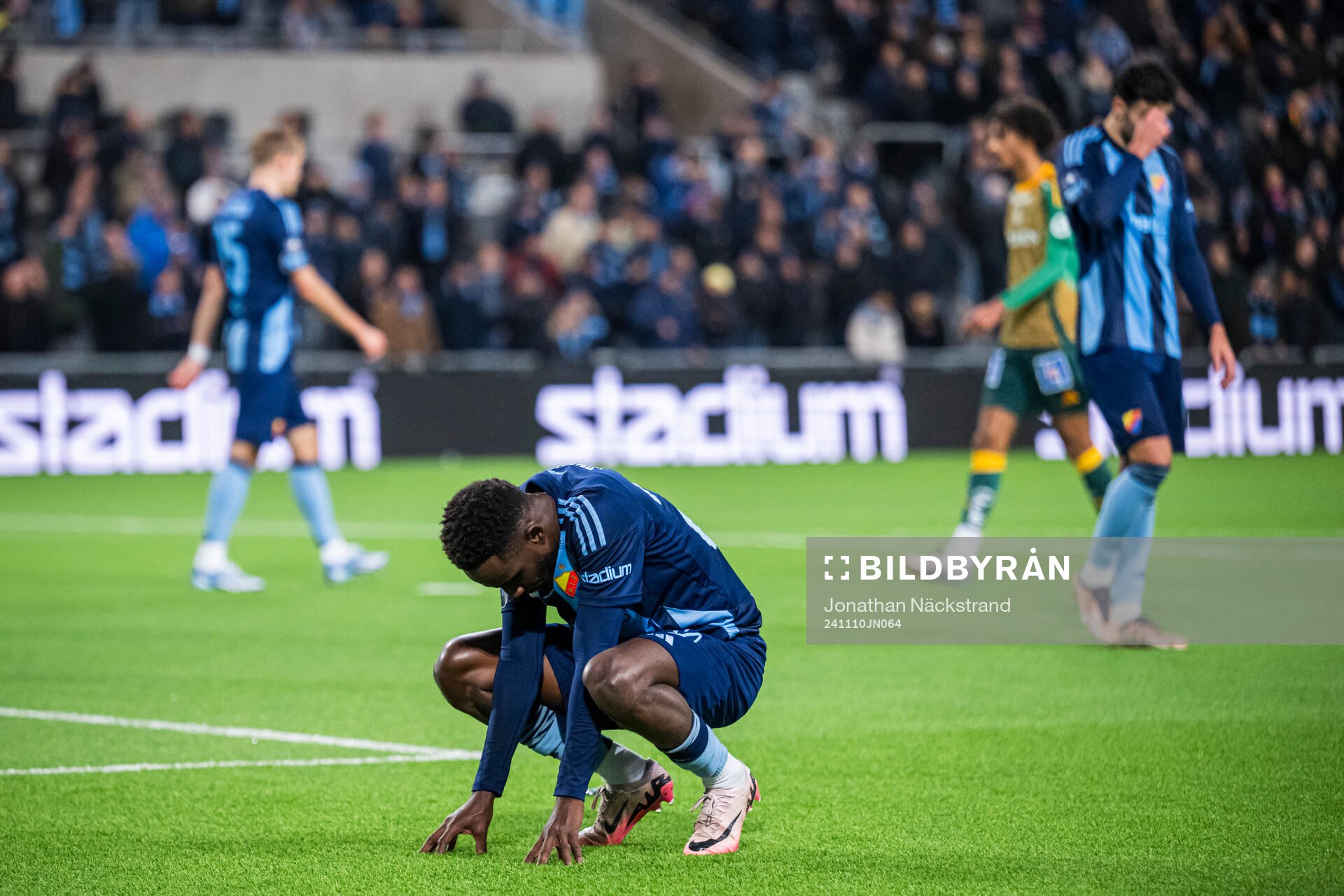Djurgårdens Tokmac Nguen deppar