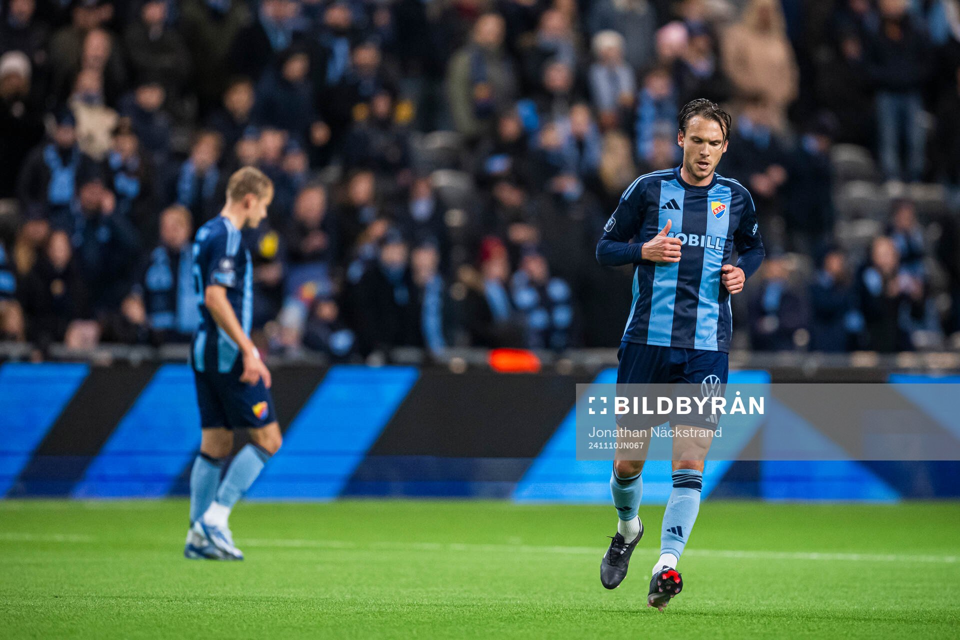 Djurgårdens Albin Ekdal deppar