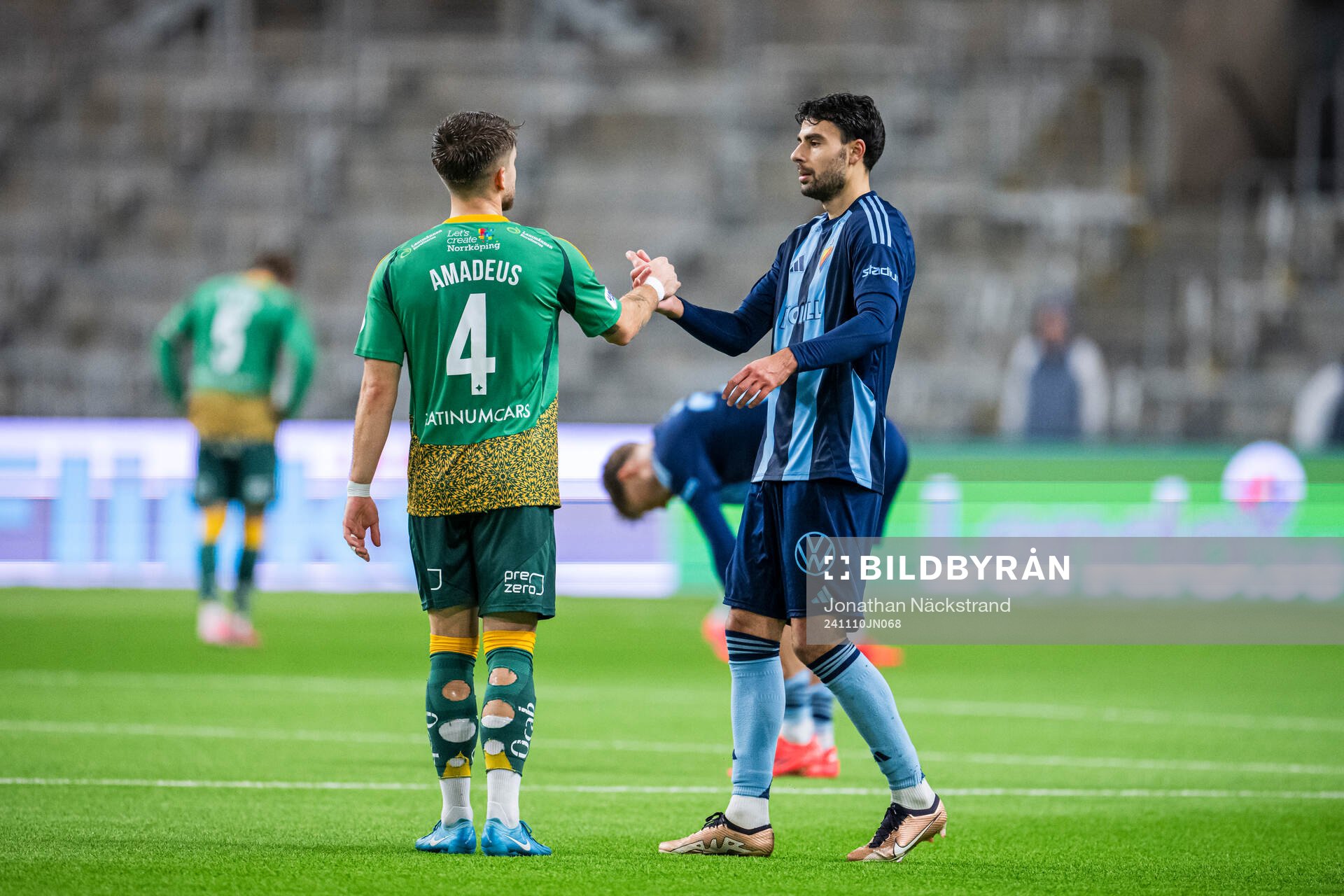 Djurgårdens Deniz Hummet och IFK Norrköpings Amadeus