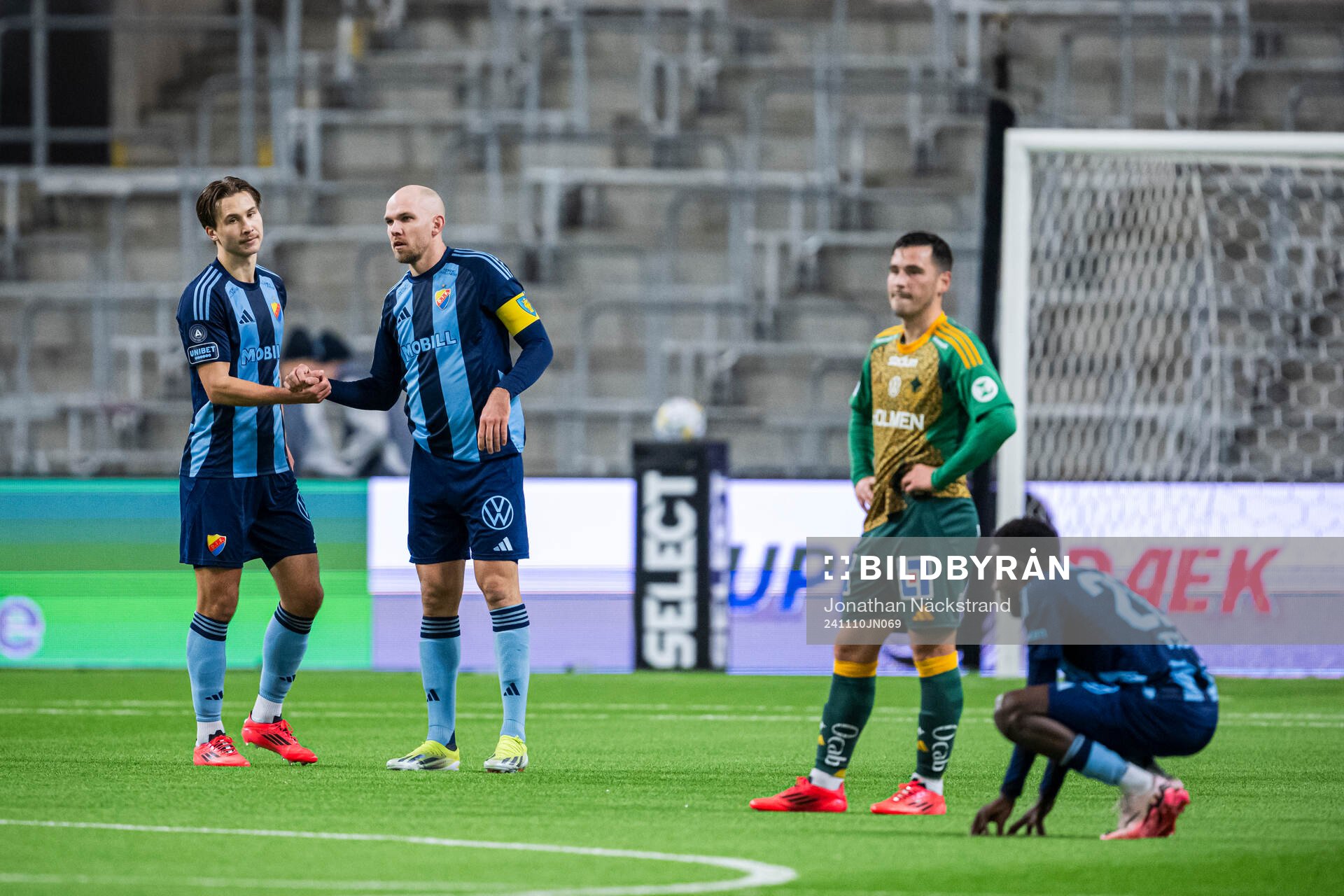 Djurgårdens Miro Tenho och Marcus Danielson