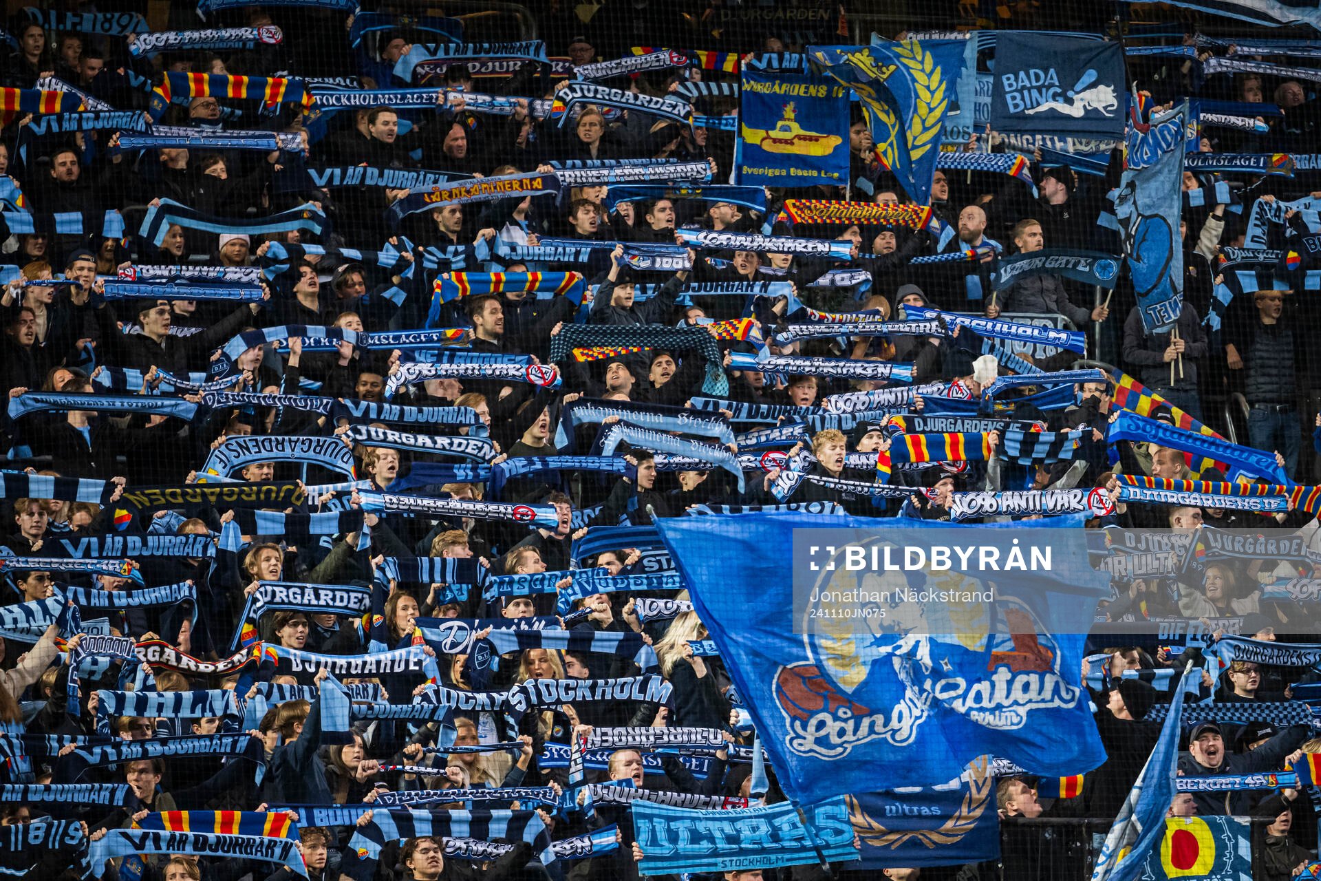 under fotbollsmatchen i Allsvenskan mellan Djurgården och