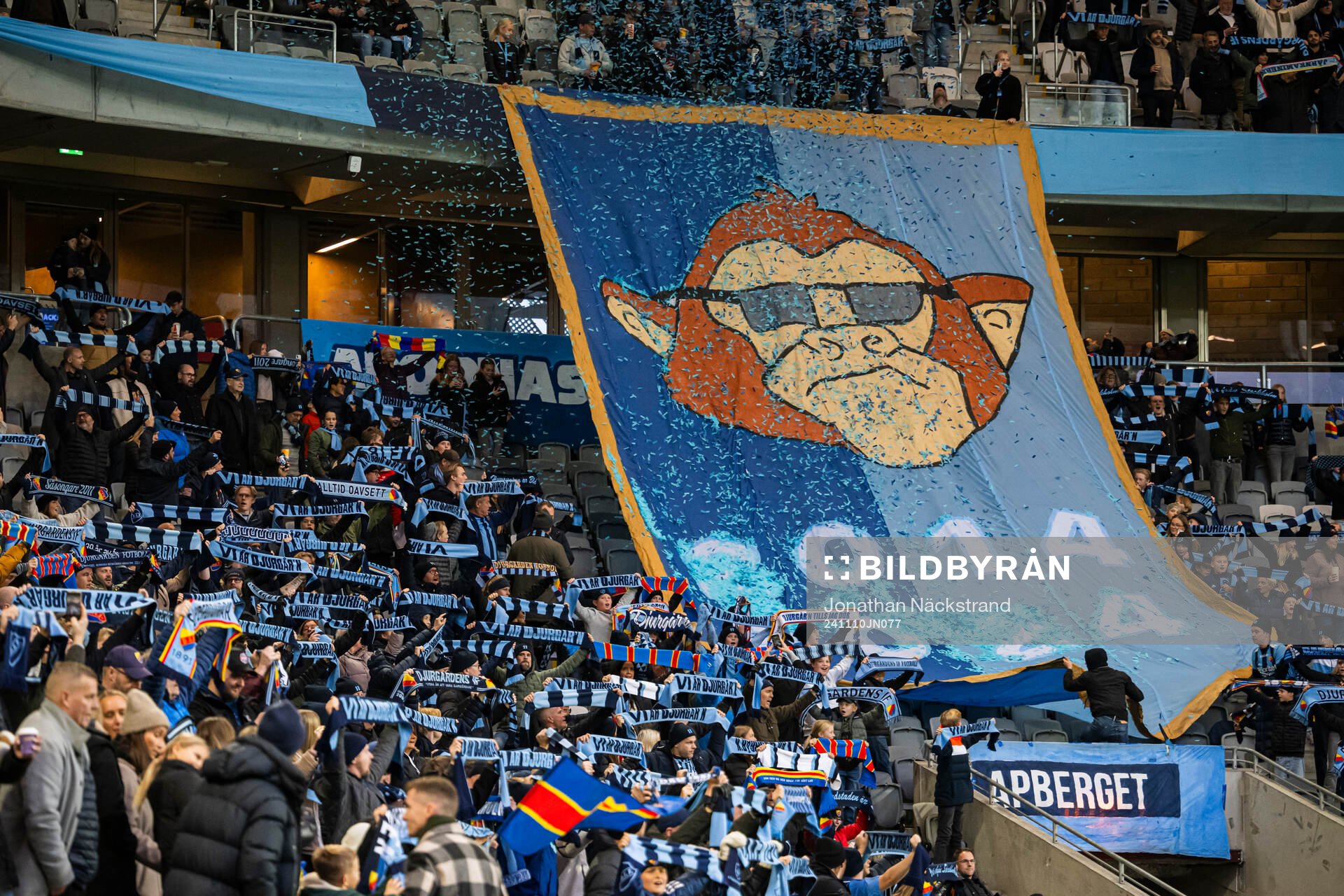 Djurgårdens supportrar