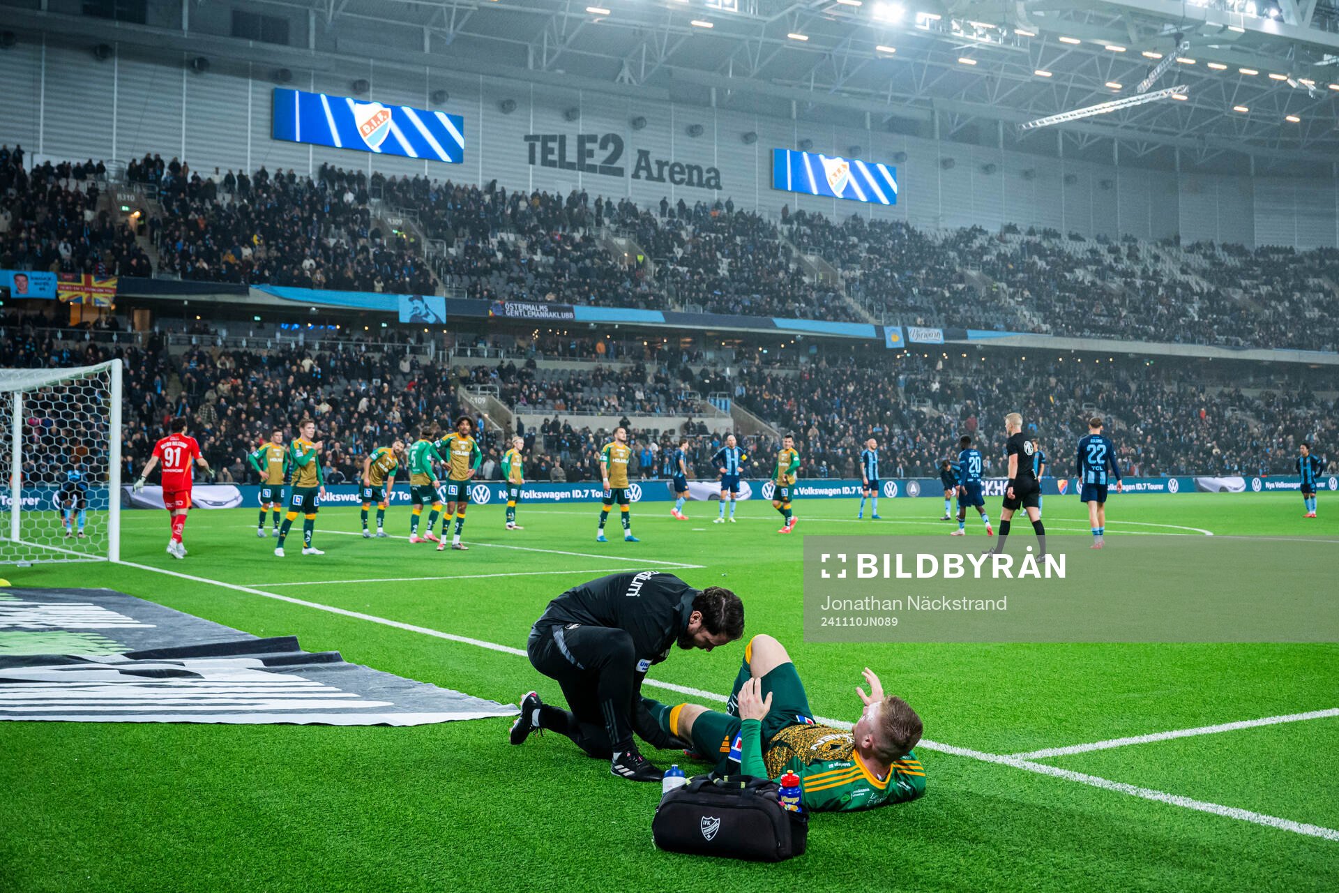 IFK Norrköpings Dino Salihovic har ont