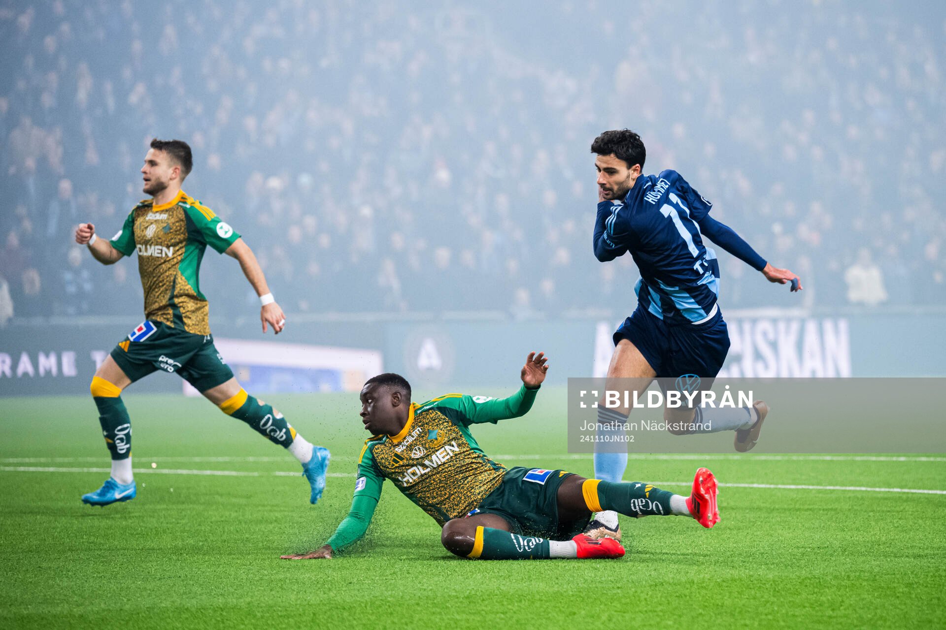 Djurgårdens Deniz Hummet gör 2-0