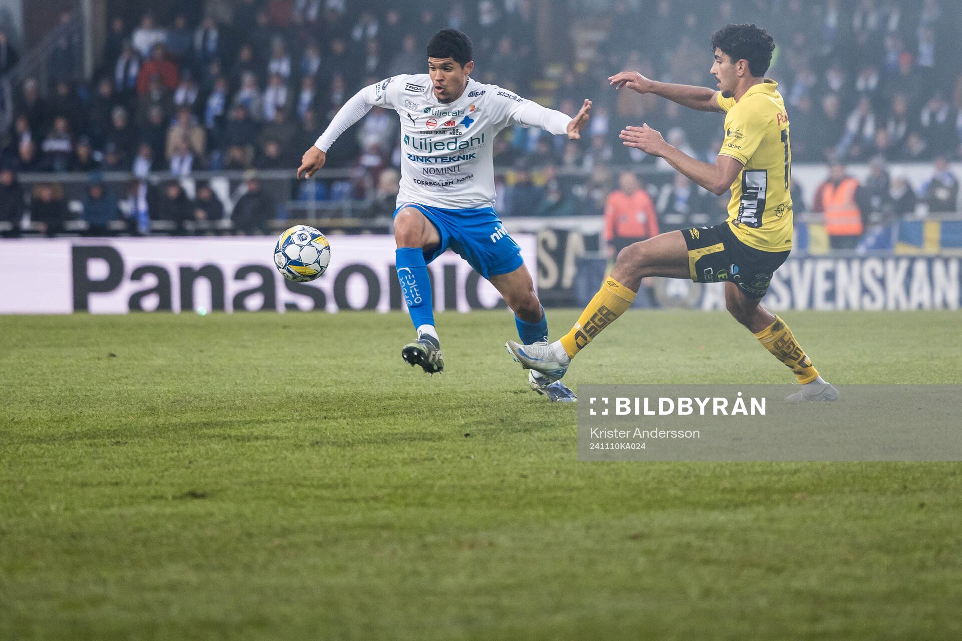 Värnamos Luke Le Roux och Elfsborgs Ahmed Qasem