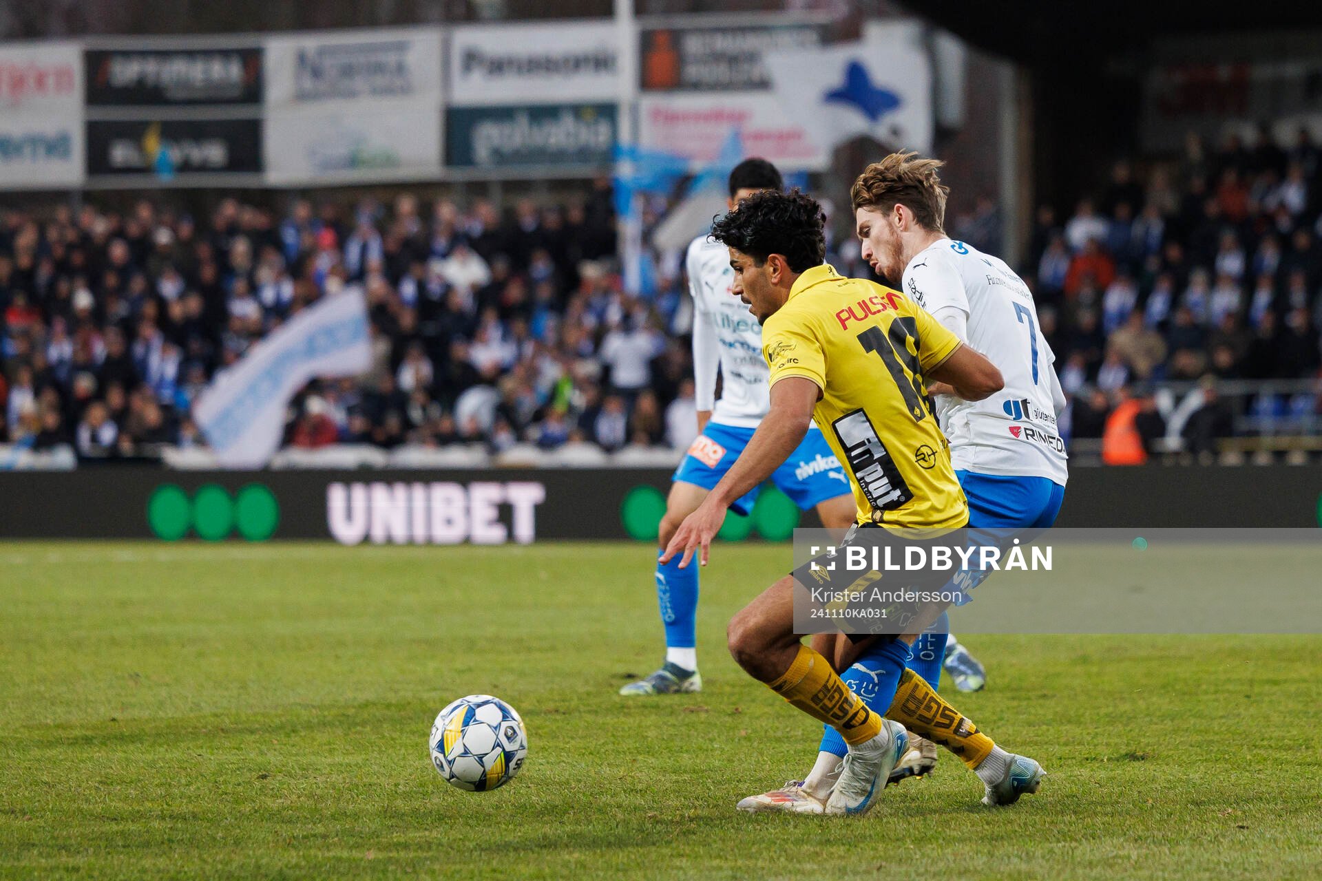 Elfsborgs Ahmed Qasem och Värnamos Carl Johansson