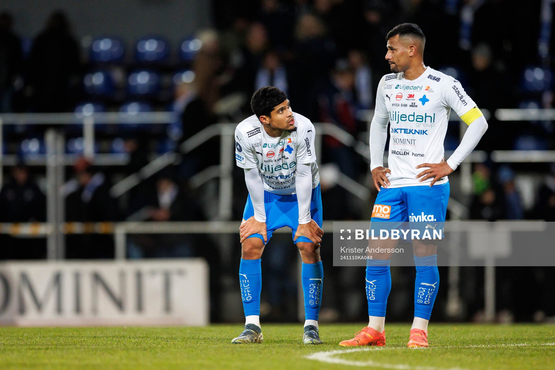 Värnamos Luke Le Roux och Wenderson Oliveira do Nascimento