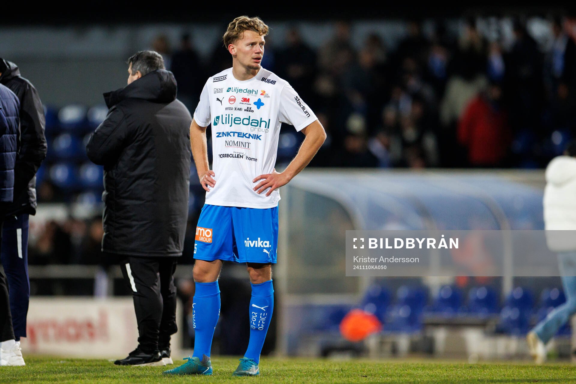 Värnamos Joel Voelkerling Persson deppar